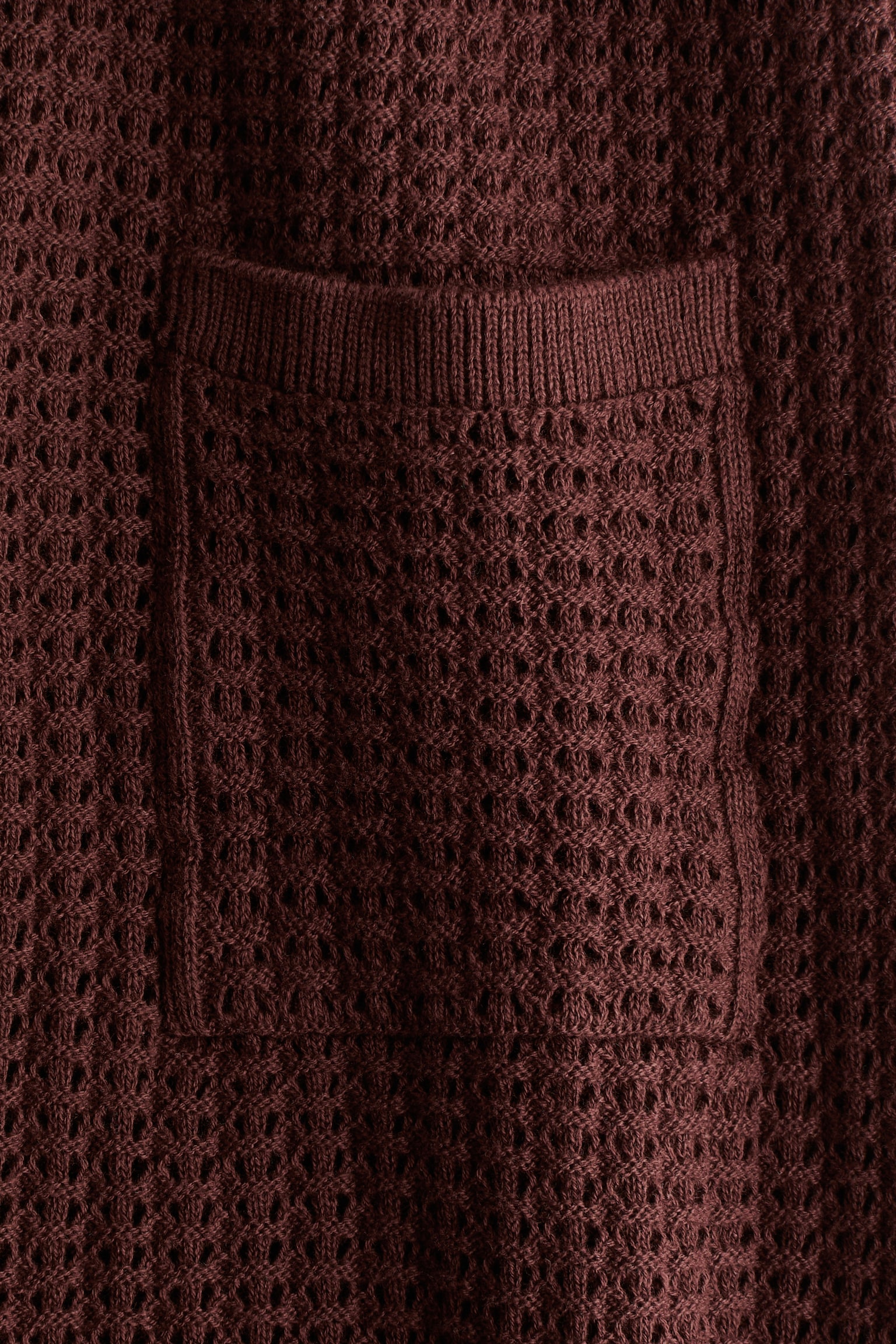 Ensemble 2 pièces en pointelle de coton - Marron/Bleu clair/Beige clair/Marron - 4