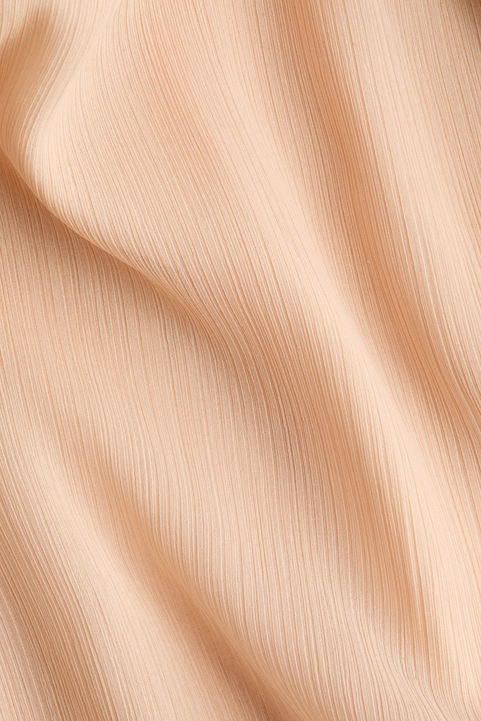 MAMA Frill-trimmed chiffon blouse - Beige - 4