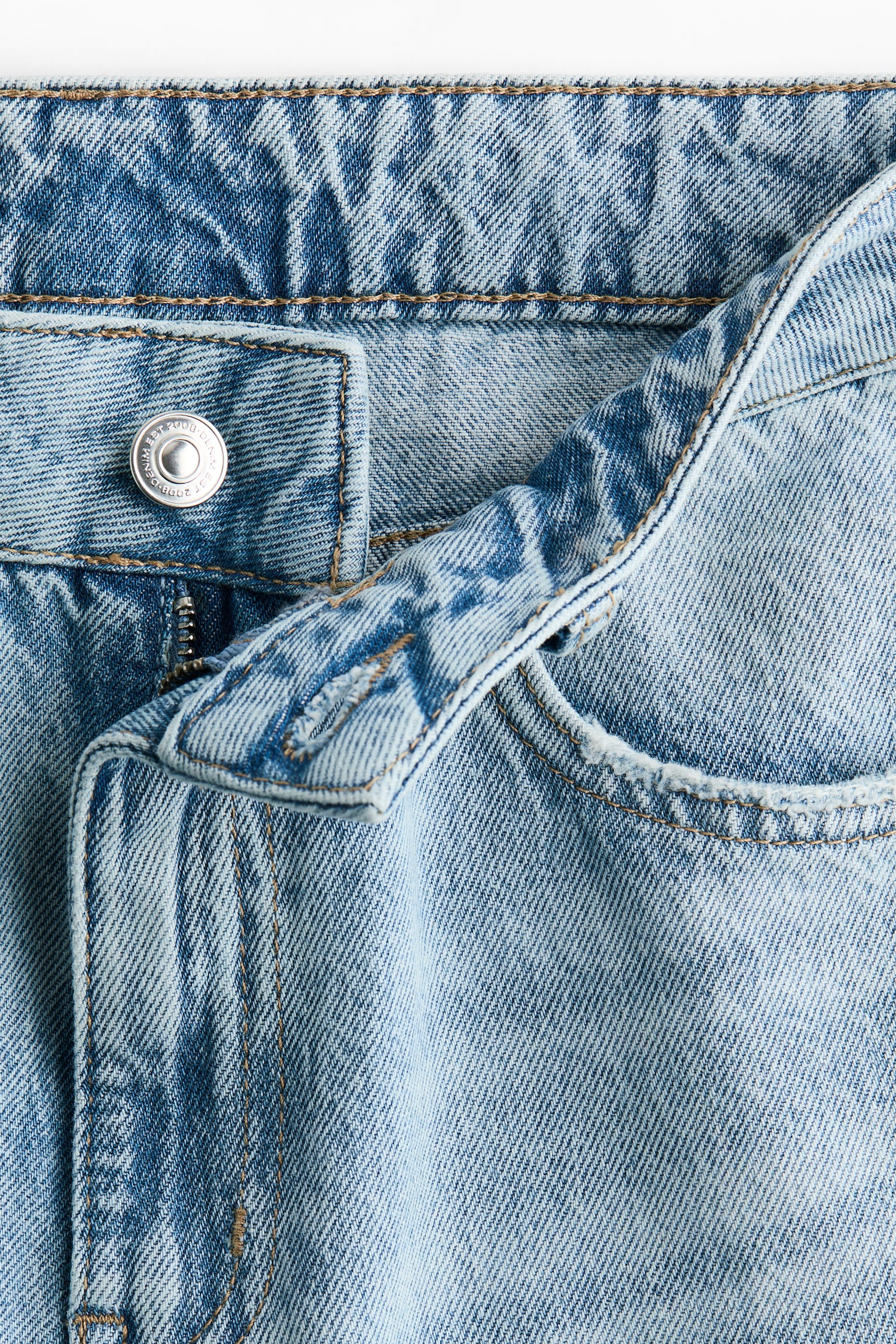 Skinny High Waist Jeans - Világos farmerkék - 3