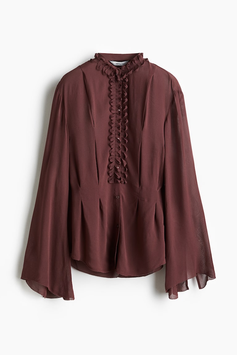 Bluza od krep tkanine