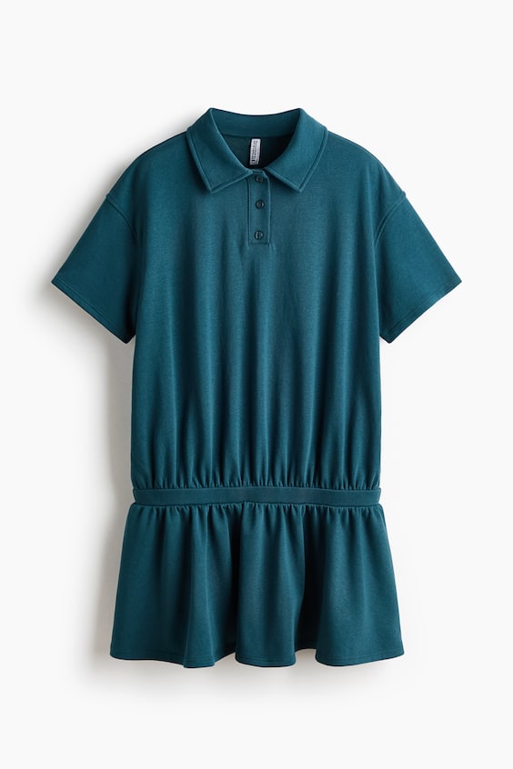 Женские платья H&M Sweatshirt Polo Dress