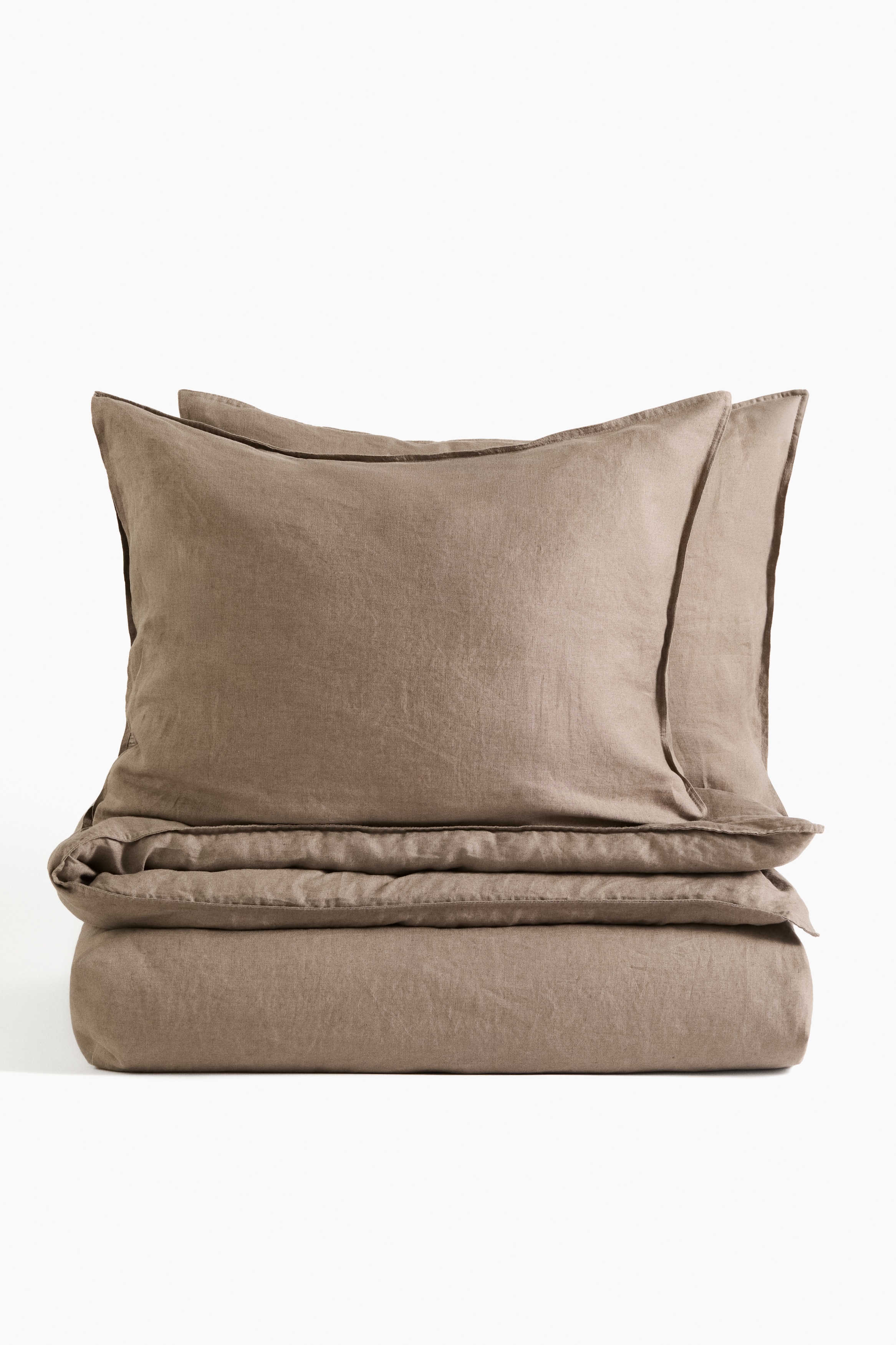 Linen double/king duvet cover setModel