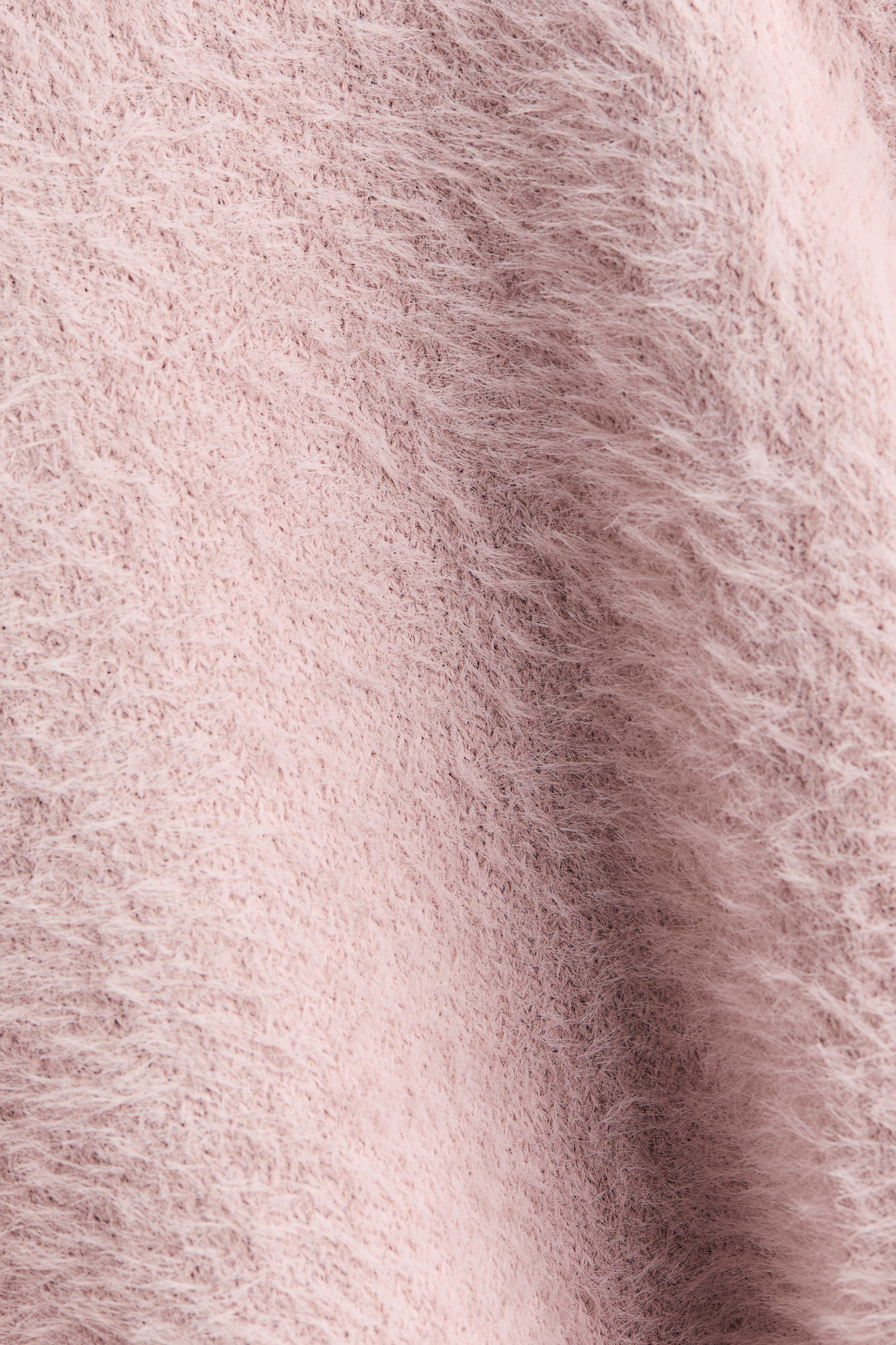 Fluffy-Knit Sweater