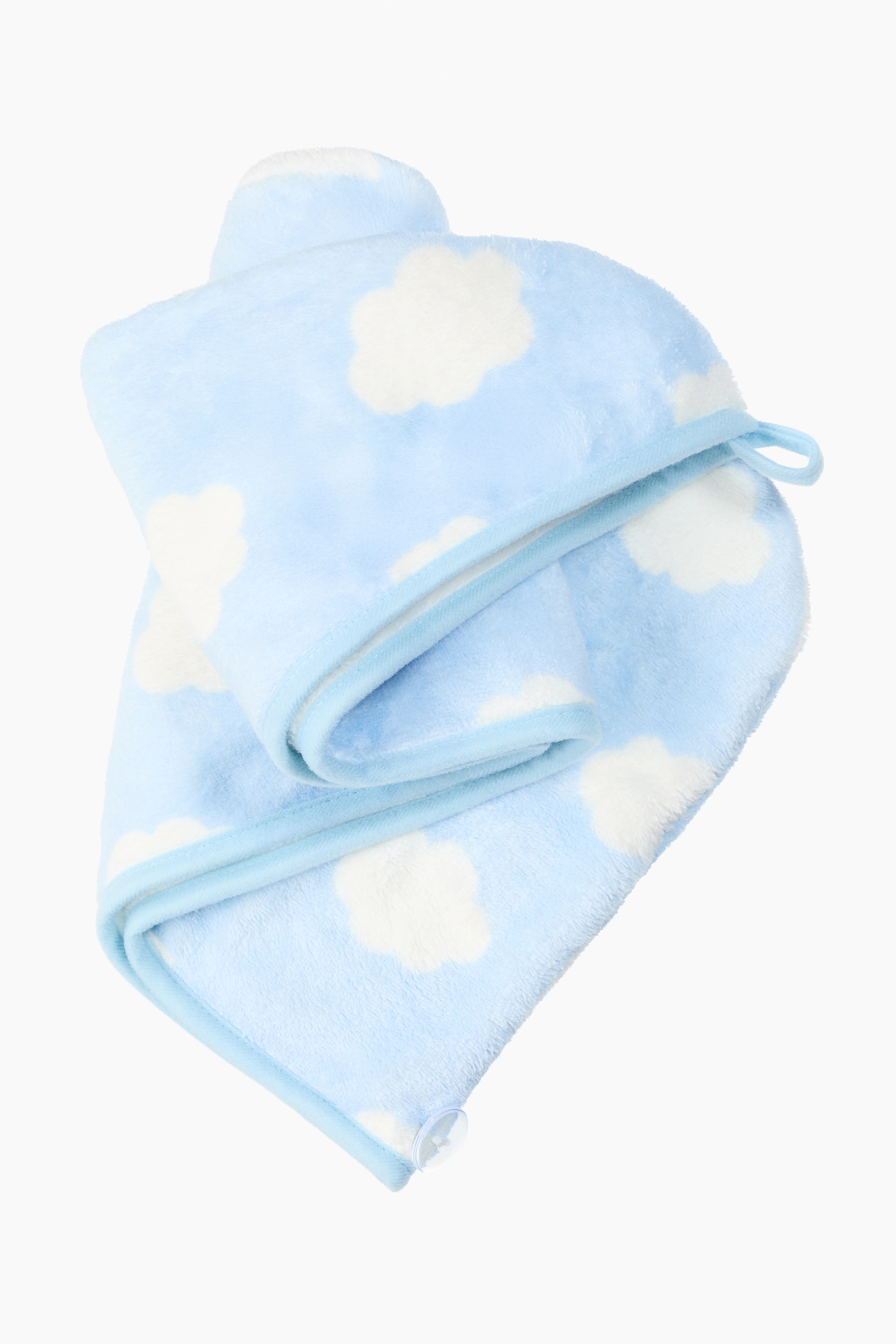 Visa större bild: Microfibre hair wrap - Light blue/Clouds - Beauty all | H&M FI 2