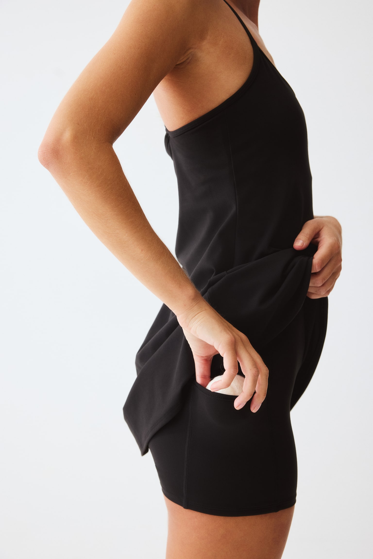 Tennis dress with SoftMove™ - Black - 8