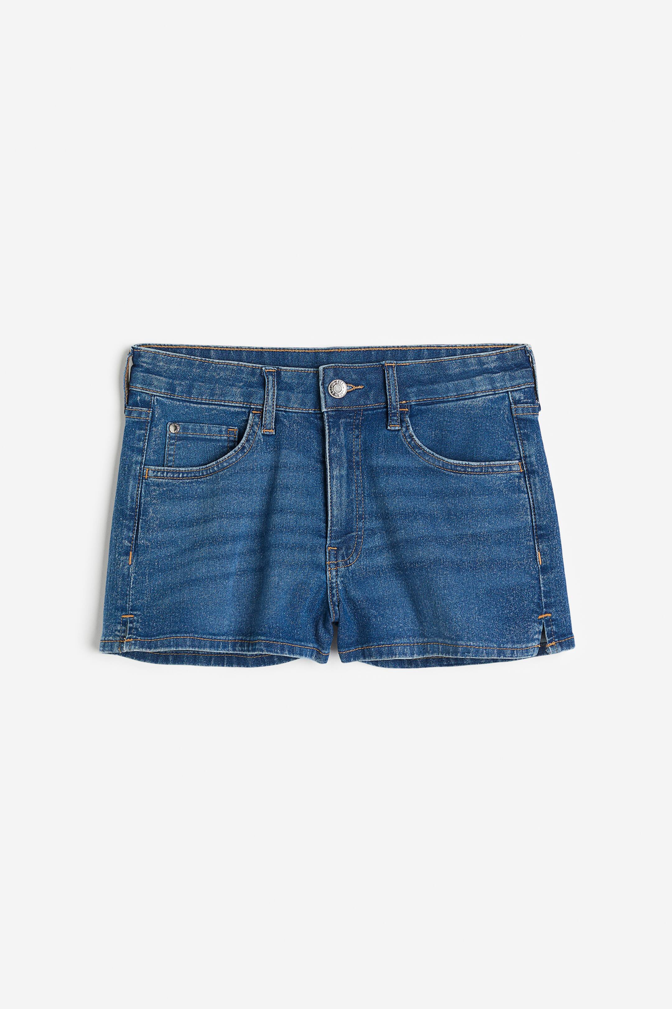 Xem ảnh lớn hơn: Quần short denim - Màu xanh denim - Ladies | H&M VN 1