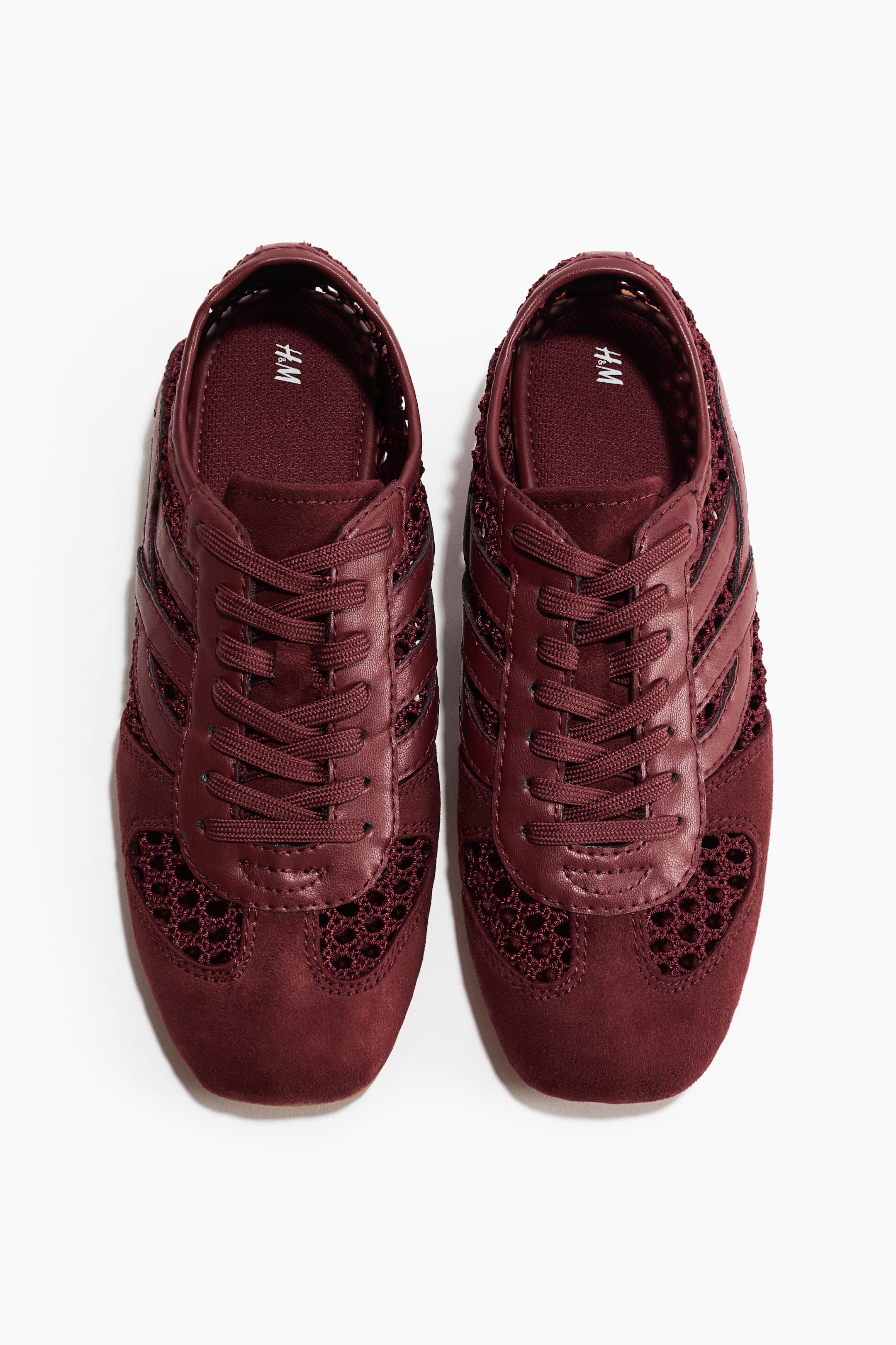 Crochet-Look Sneakers