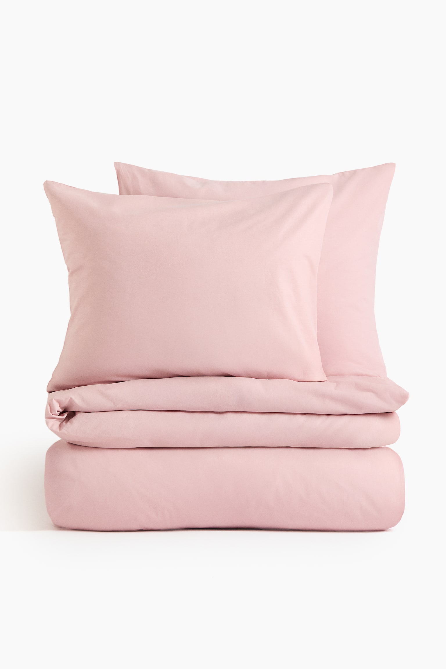 Enveloppe de couette lit double en coton - Rose clair/Vert foncé/Vert kaki clair/Rose clair/Brun/Blanc/Grège/Beige clair/Orange/Jaune clair/Gris clair/Vert sauge/Rose ancien foncé/Vert olive