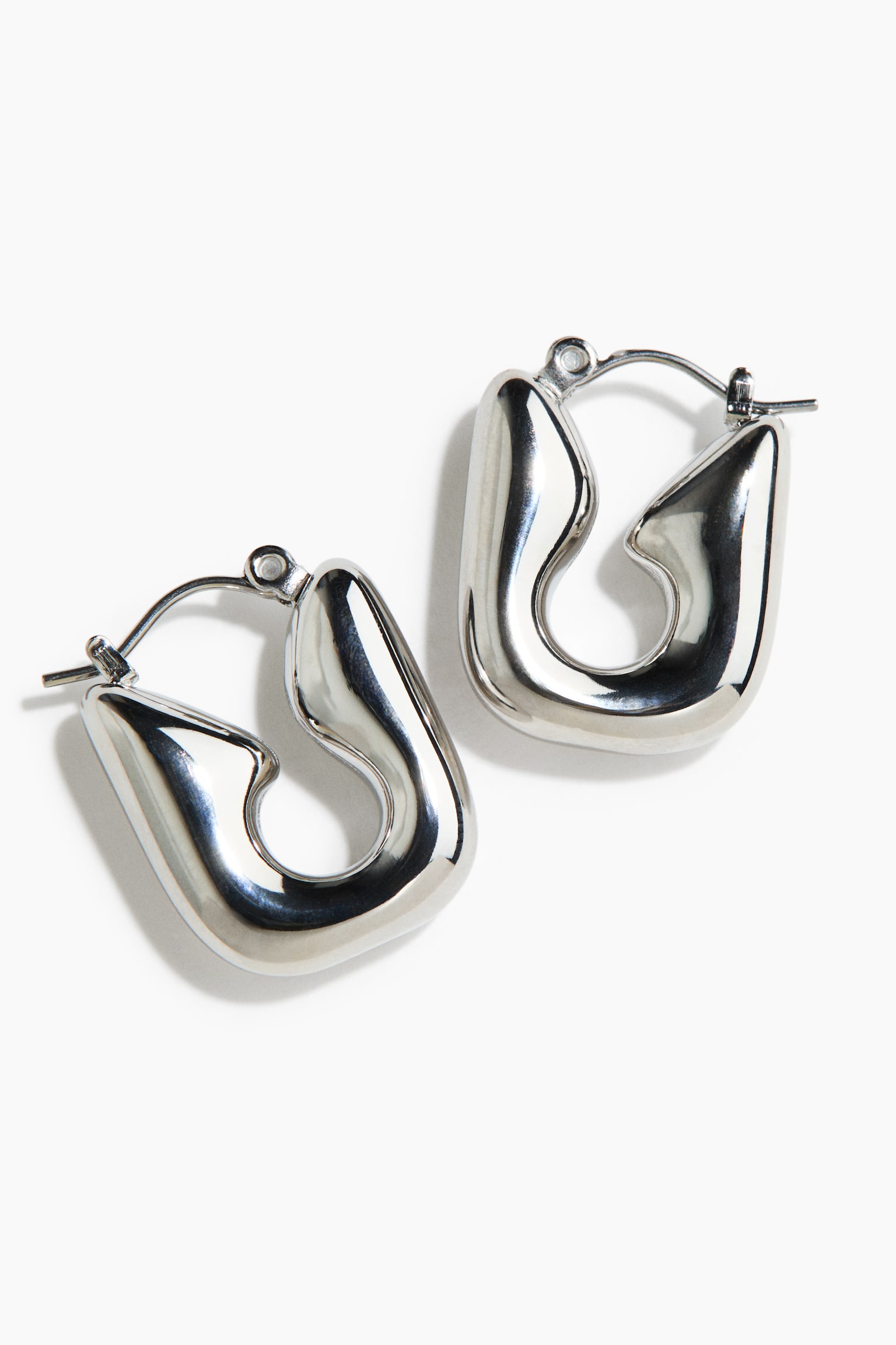 Stainless steel earrings - Silver-coloured/Gold-coloured - 4