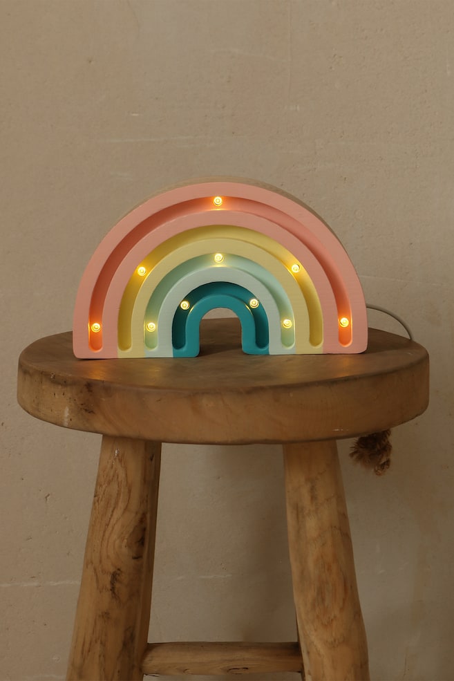 Mini Lampe Regnbue - Flerfarvet - 5