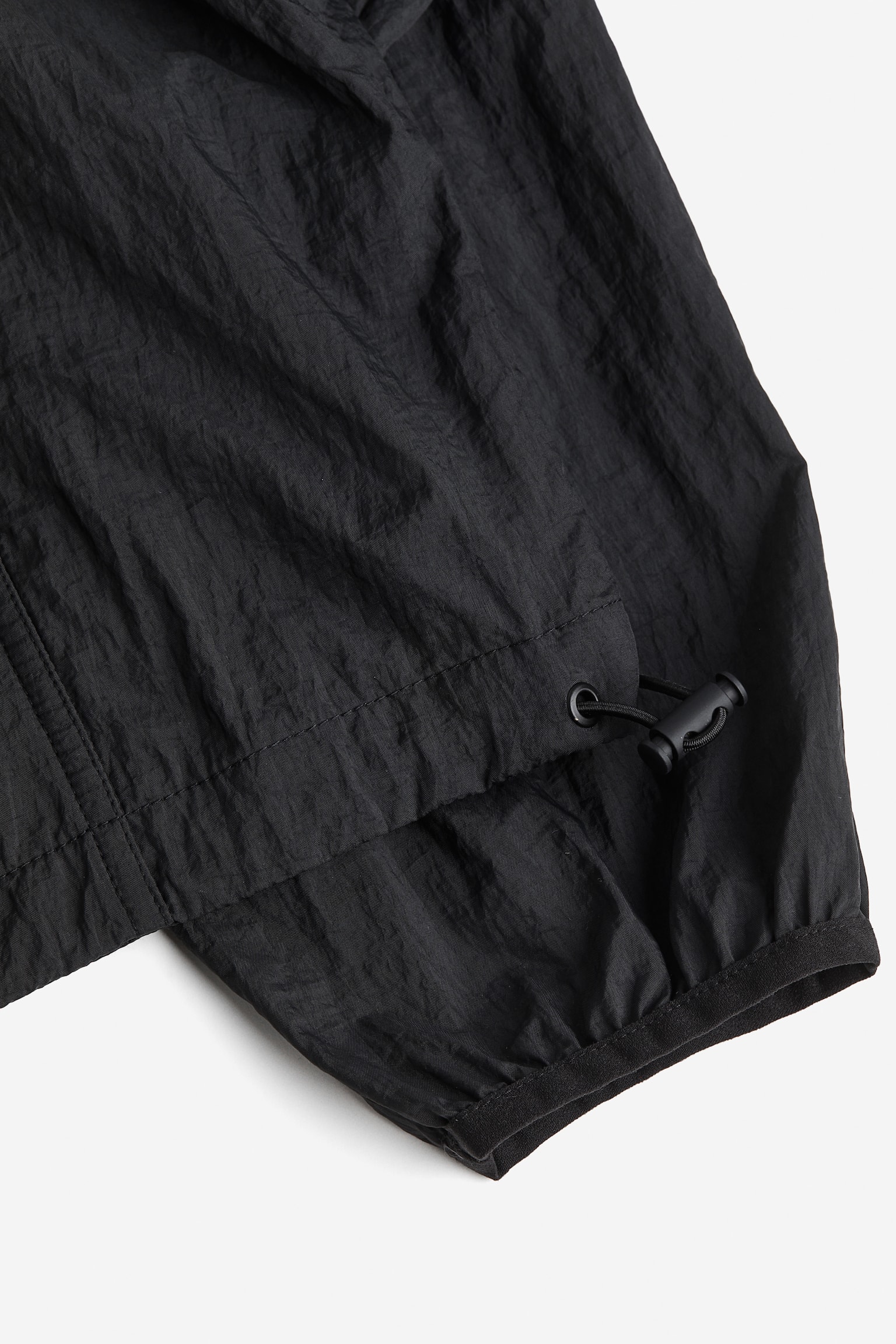 Water Repellent Windbreaker - Black - 4