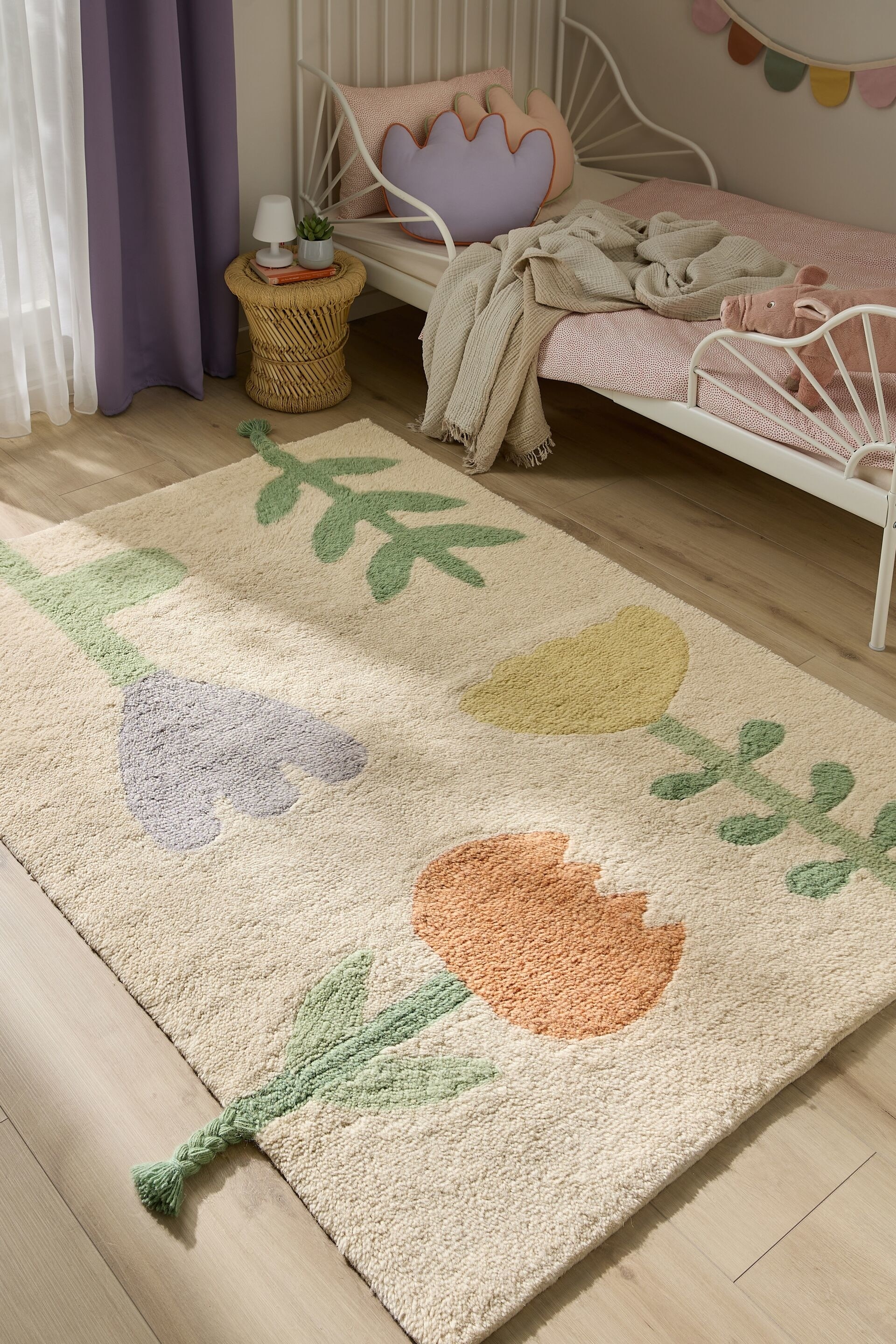 Alfombra Niños Fleur - Multicolor