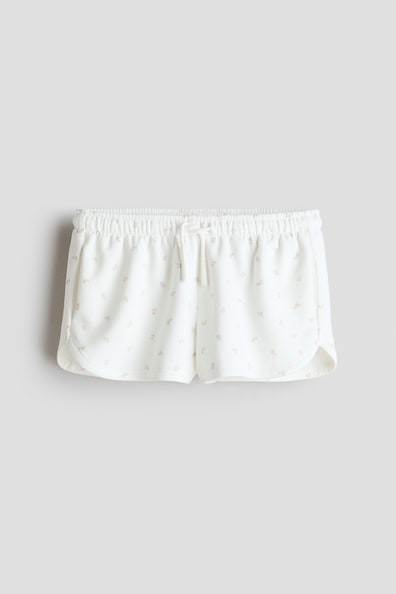 Patterned sweatshorts