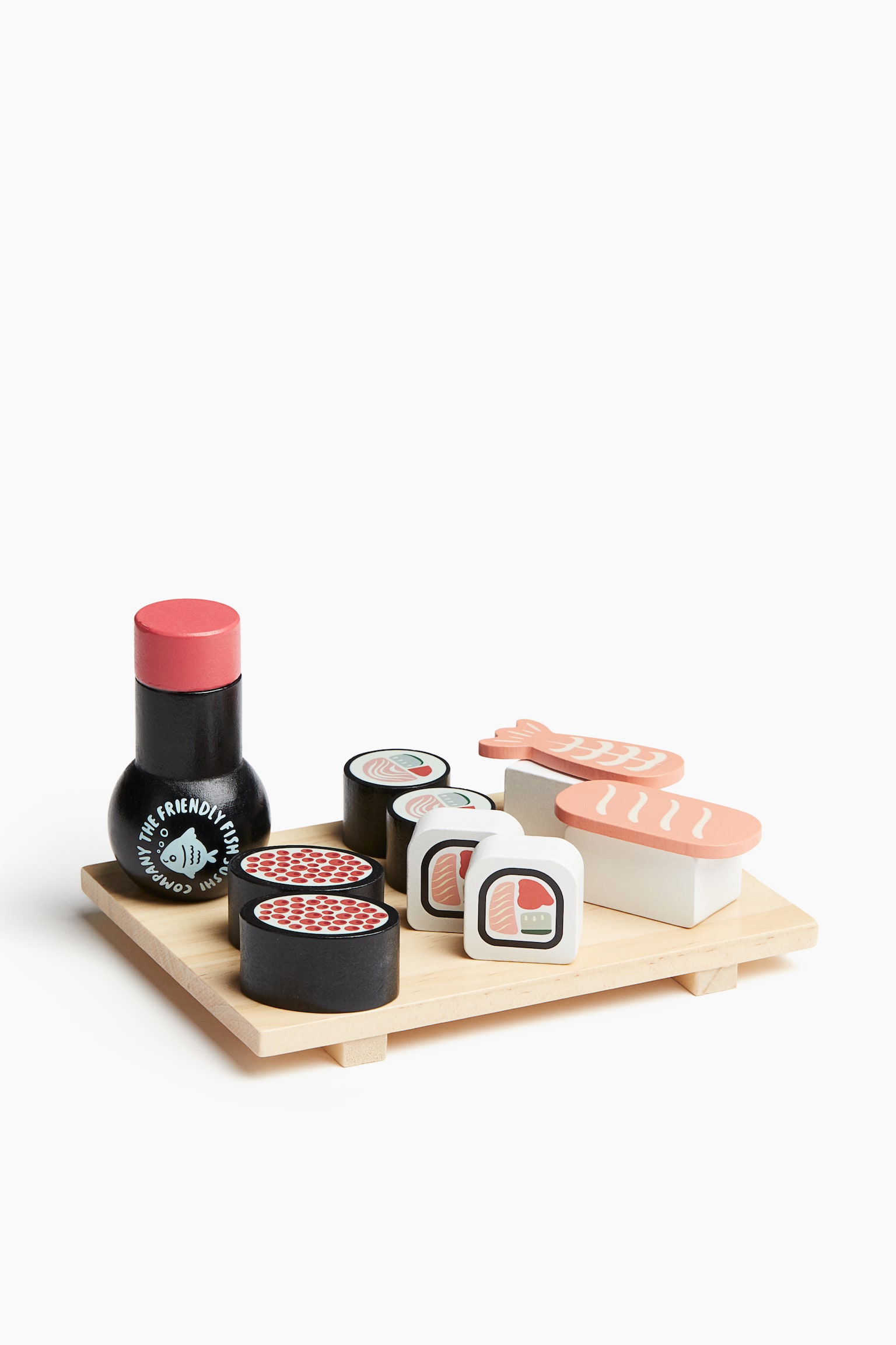 Wooden toy set - Beige/Sushi Set - 1