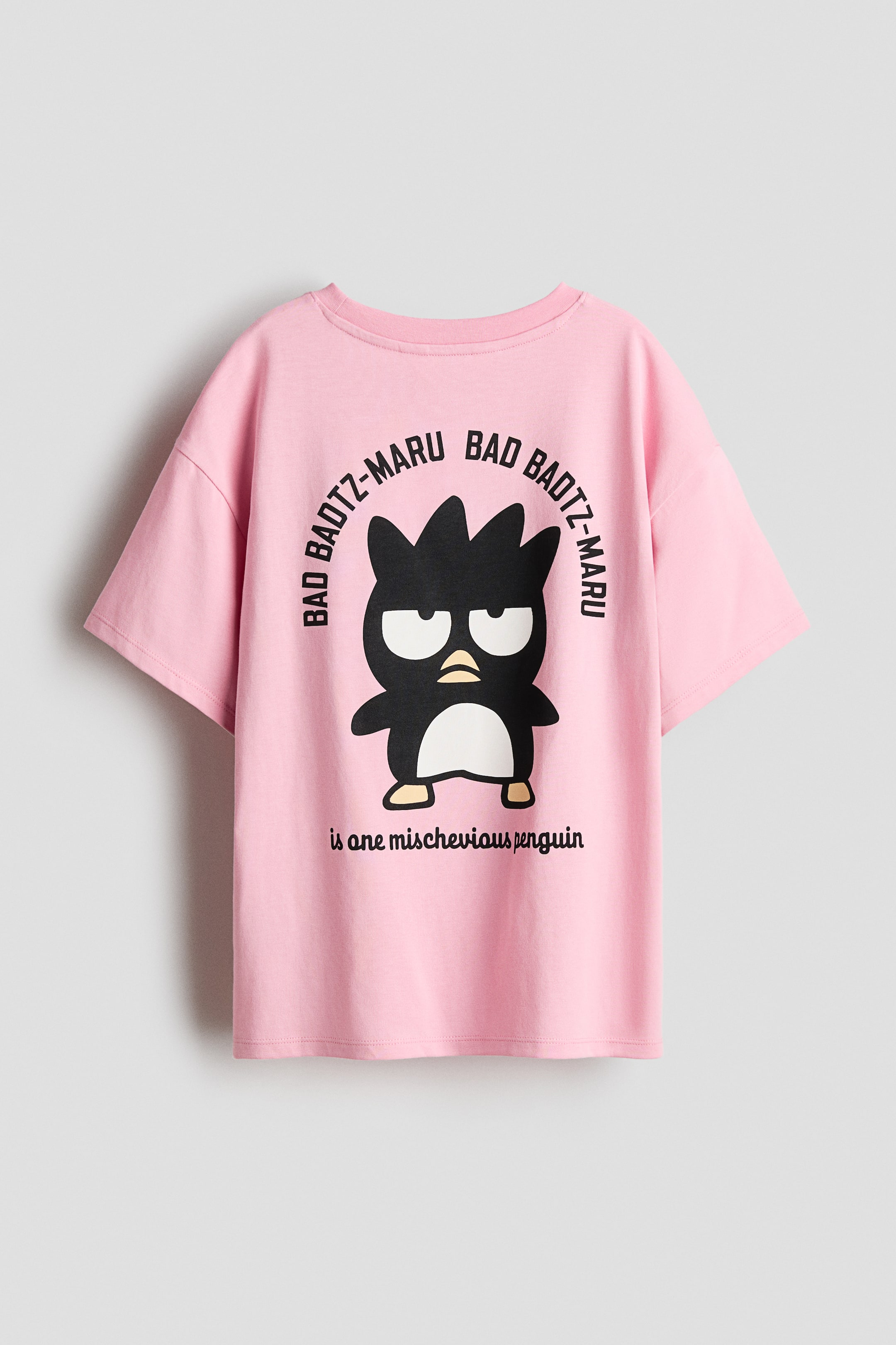 Ampliar la imagen: Playera de algodón con diseño - Rosa/Badtz-Maru - Kids | H&M MX 5