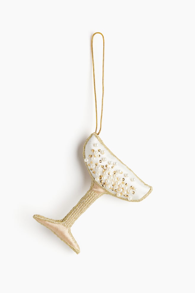 Addobbo natalizio decorato - Dorato/coppa da champagne/Rosso/aragosta/Argentato/fiocco/Dorato/ananas/Rosso/caramella/Verde/caramella/Rosso/fiocco/Argentato/ostrica/Bianco/stella/Rosso/Automobile - 1
