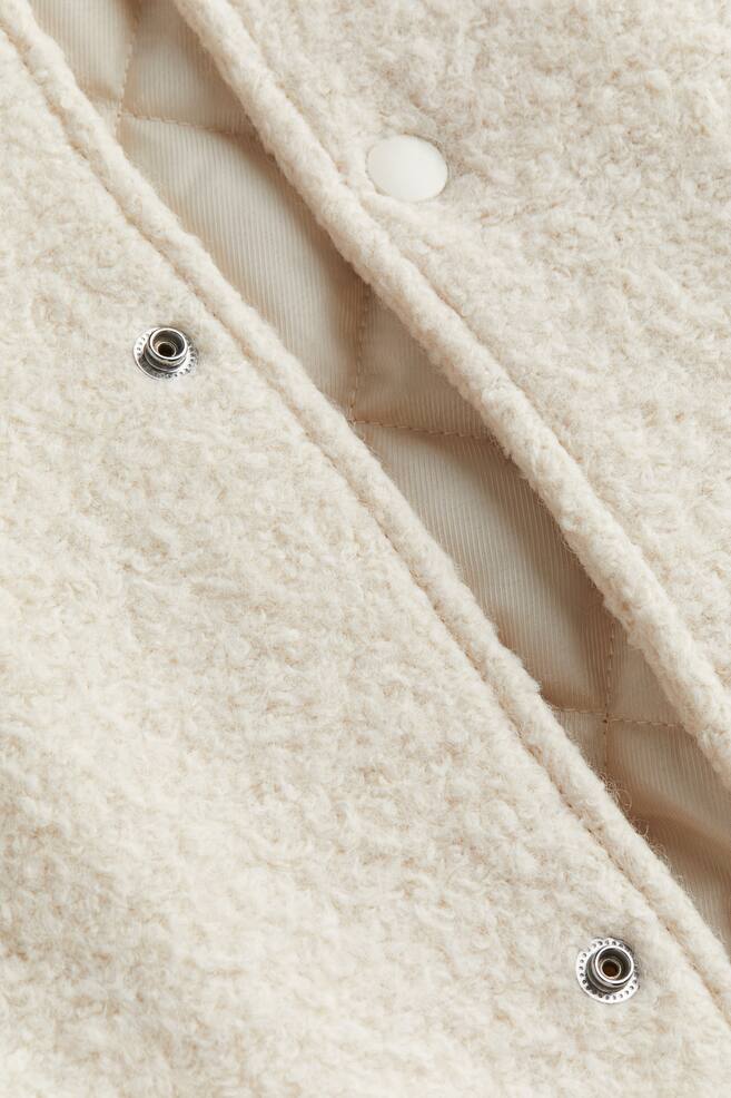 Wool-blend jacket - Cream - 6