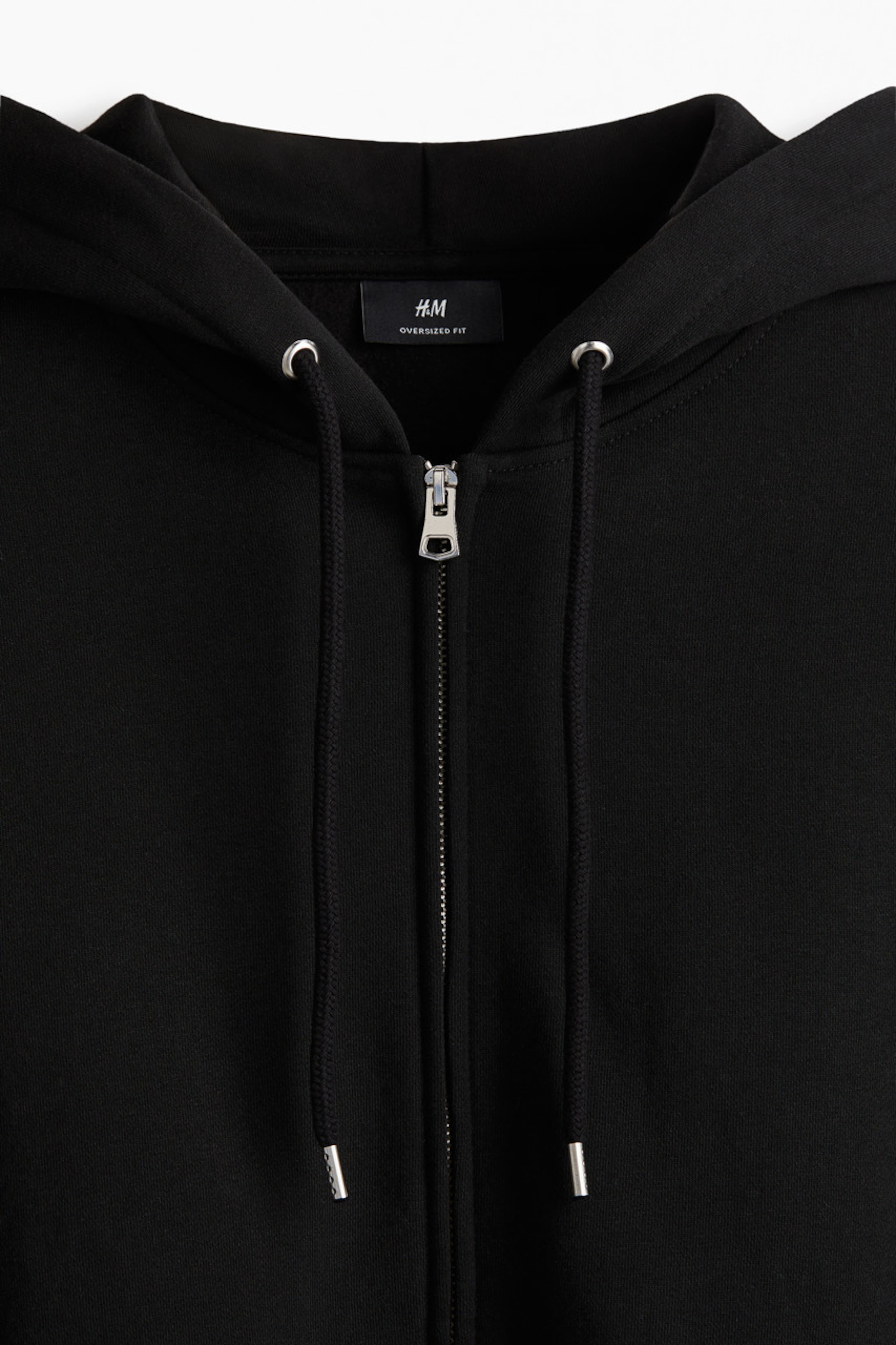 Oversized-Fit Hooded Jacket
