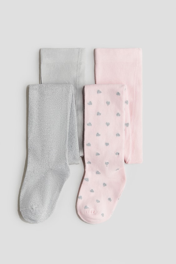 Детские свитеры H&M 2-Pack Fine-Knit Tights