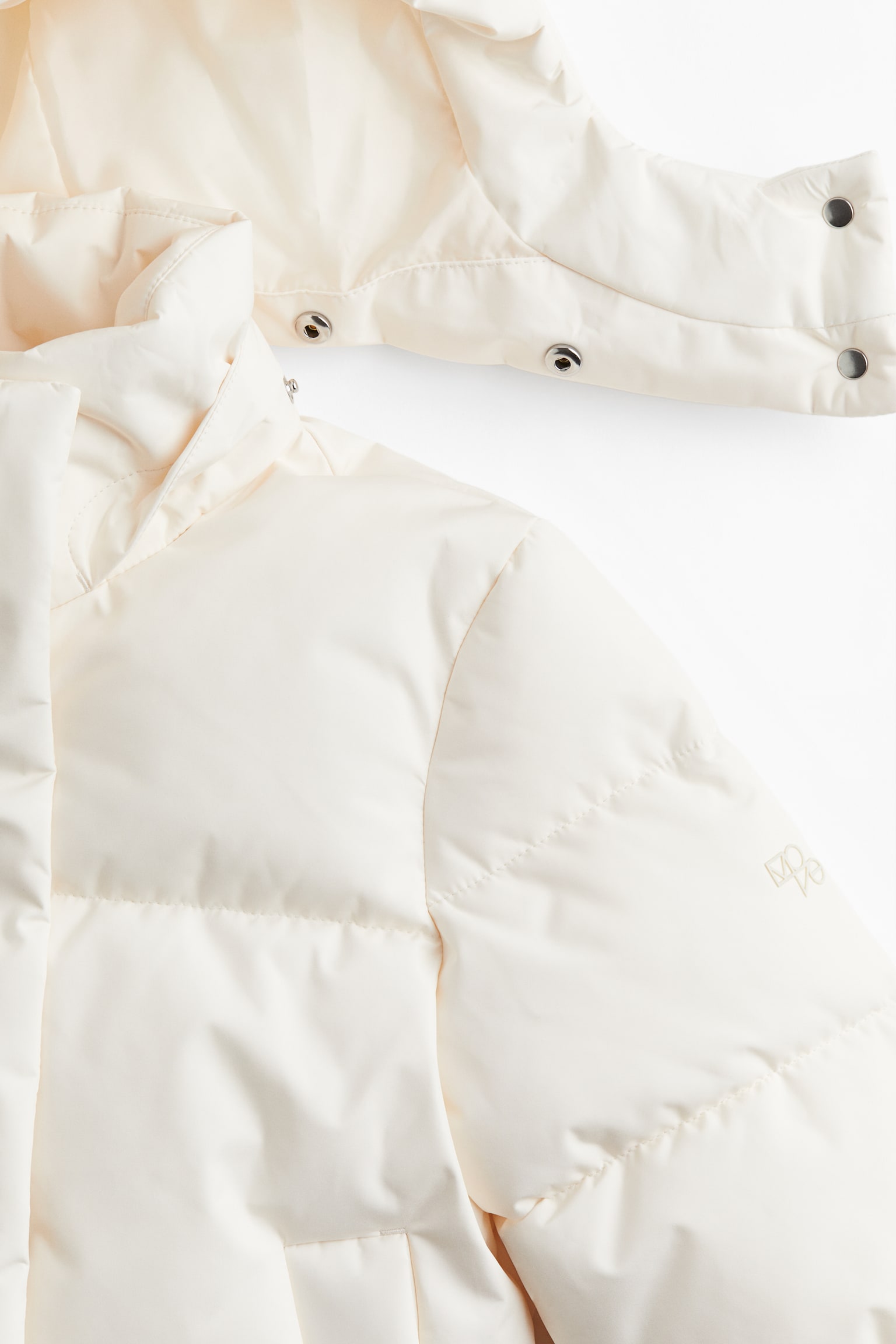 Sports puffer jacket in ThermoMove™ - White/Dark blue - 6