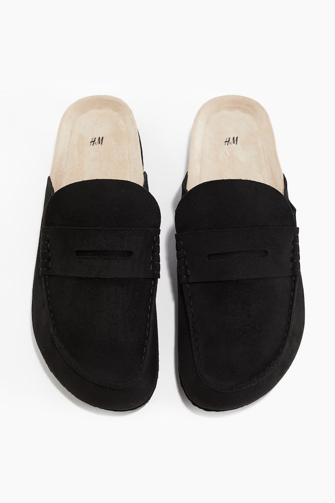 Loafer Mules - Black - 2