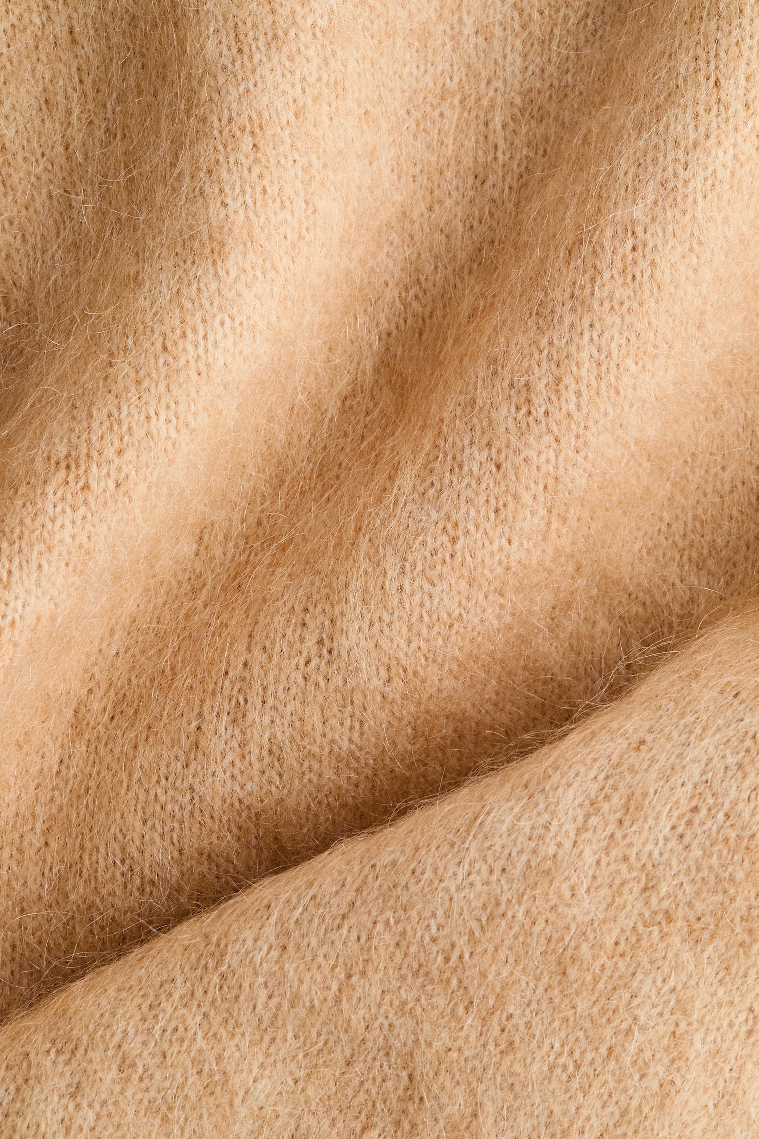 Женский свитер H&M Mohair-Blend, цвет: Бежевый — фото 5