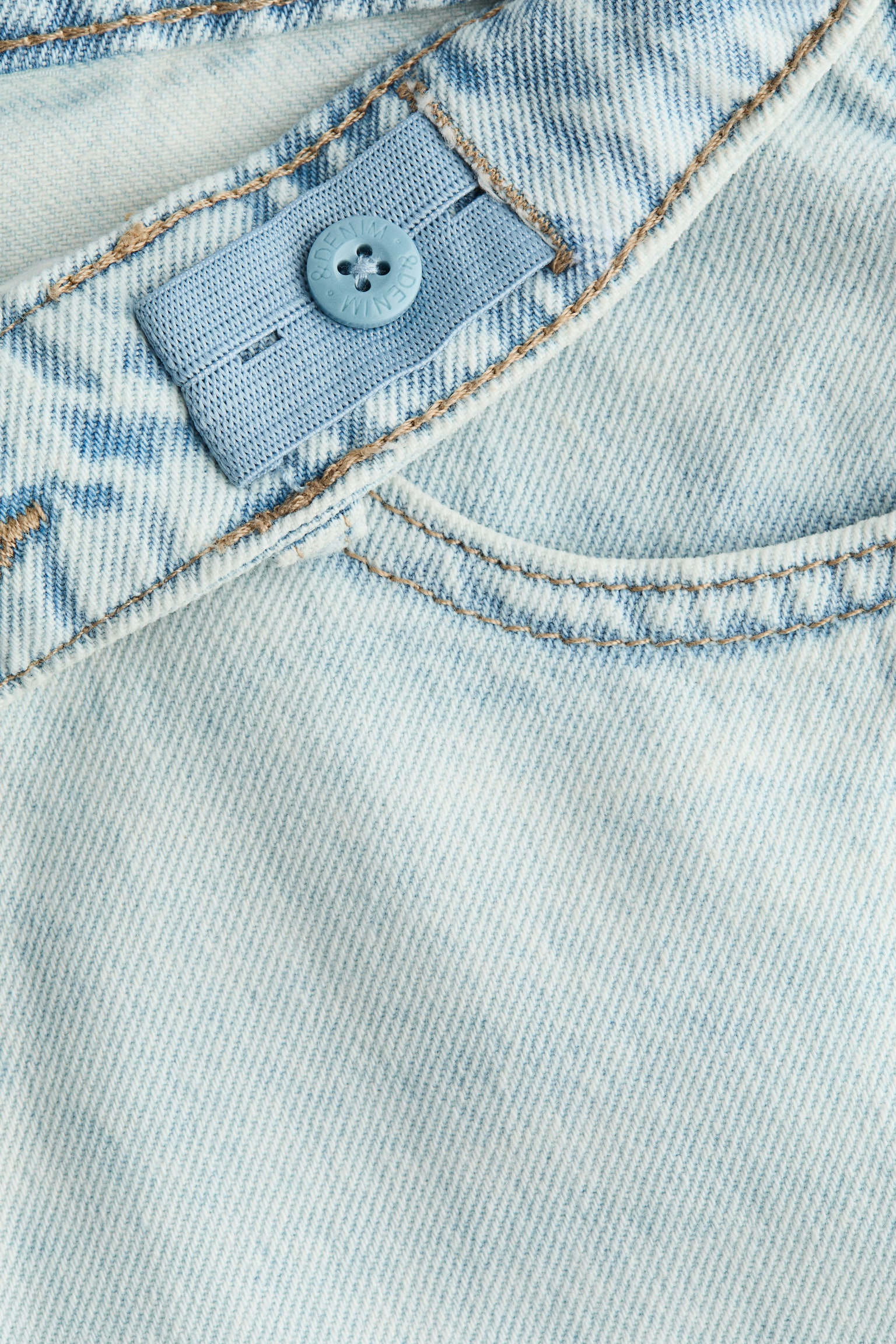 Pantaloni scurți din denim Baggy Fit - 2