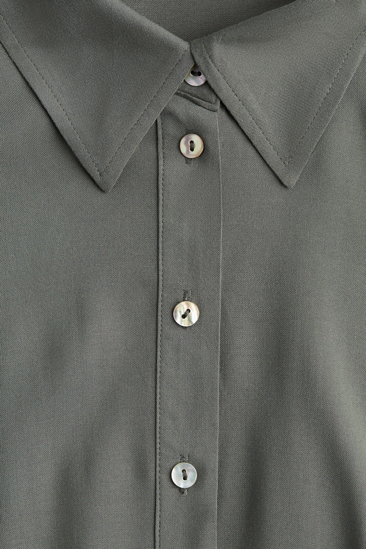 Tie-belt Shirt Dress - image 5