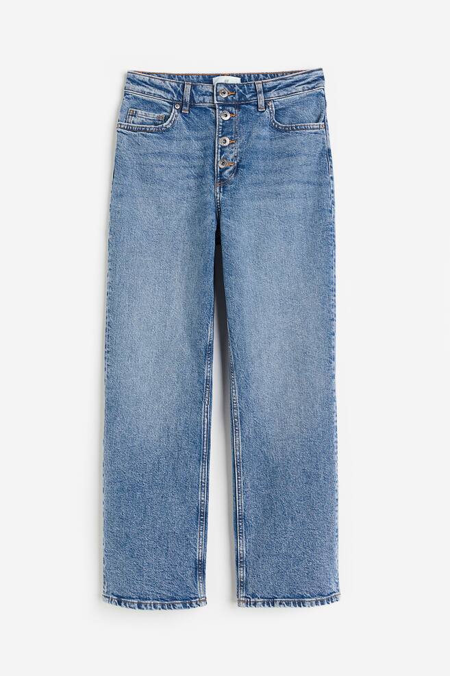 Slim Regular Ankle Jeans - Denim blue/White - 2