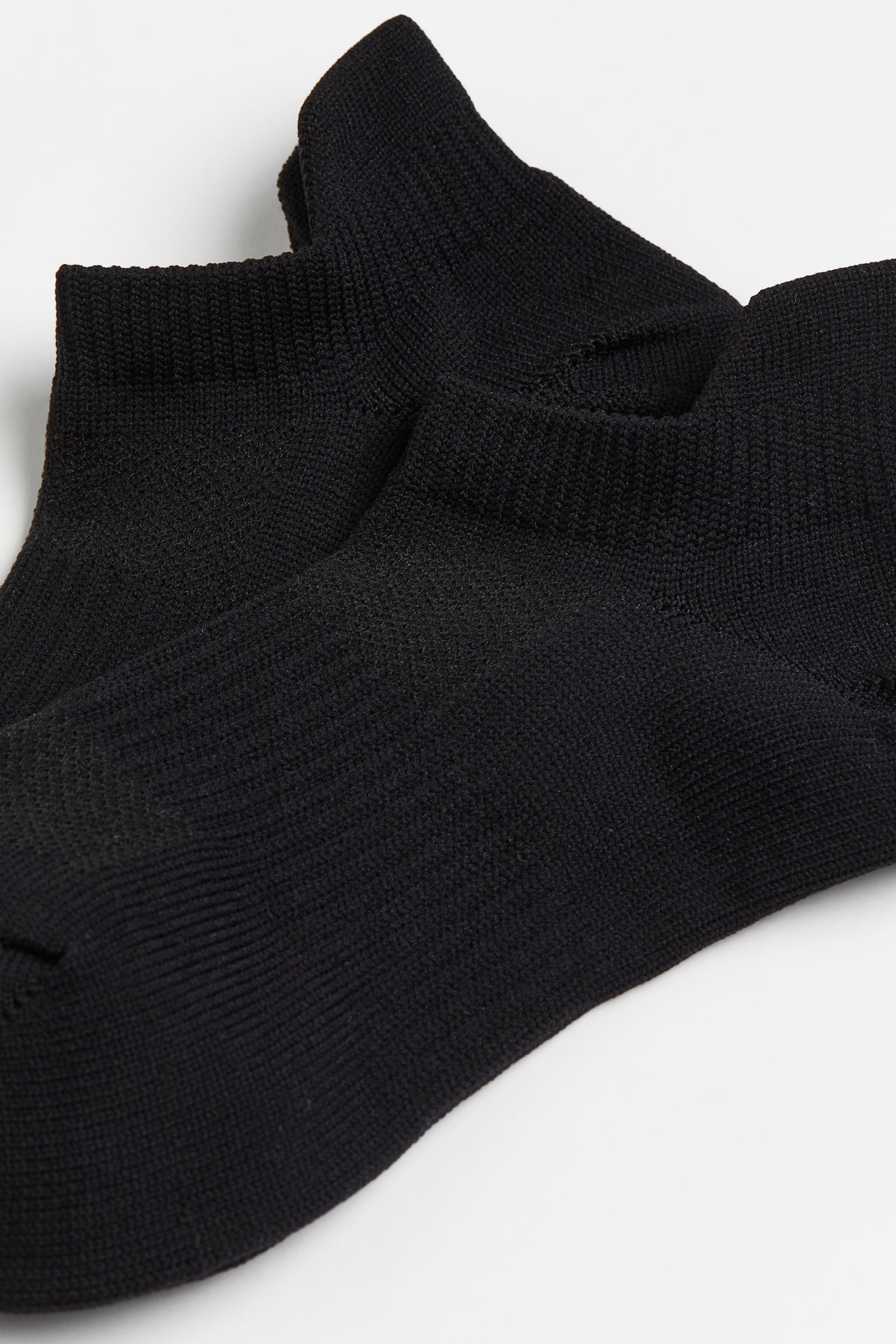 Детские спортивные носки H&M DryMove, 5 пар, цвет: Чёрный — фото 3