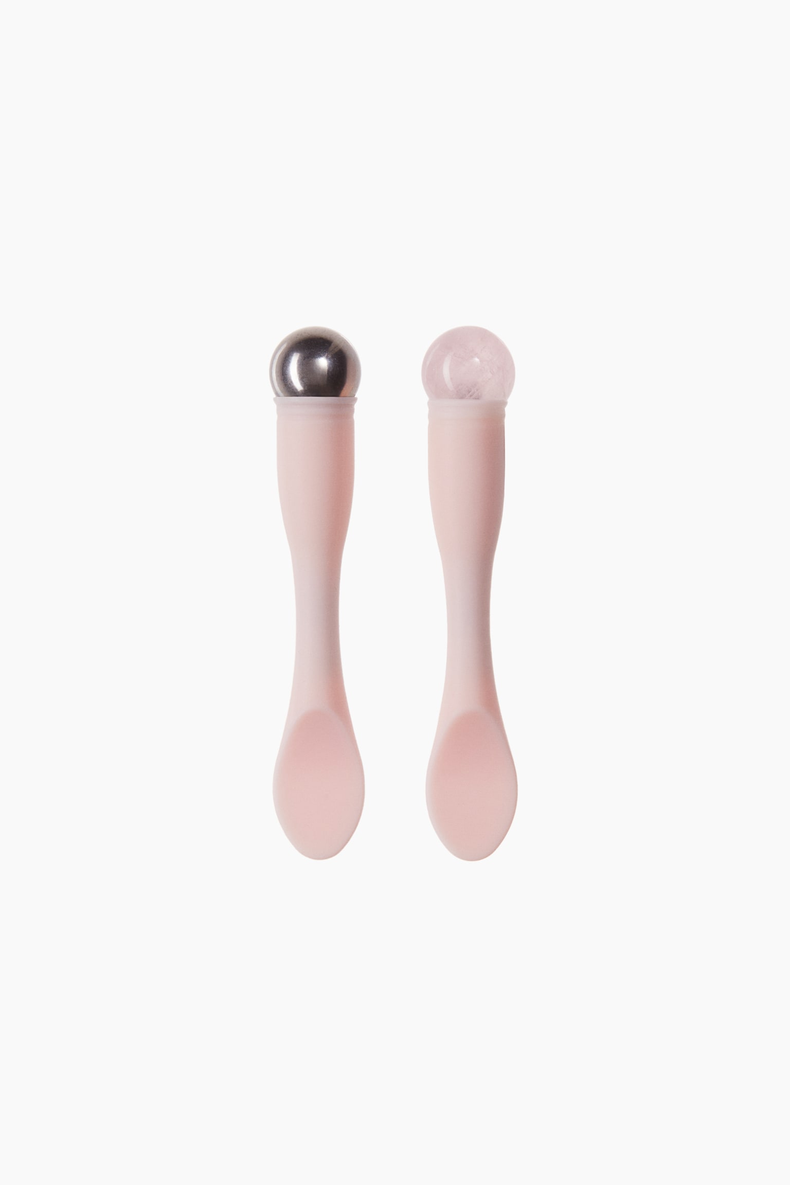 Eye Cream Spatula and Massager - Light pink - 1