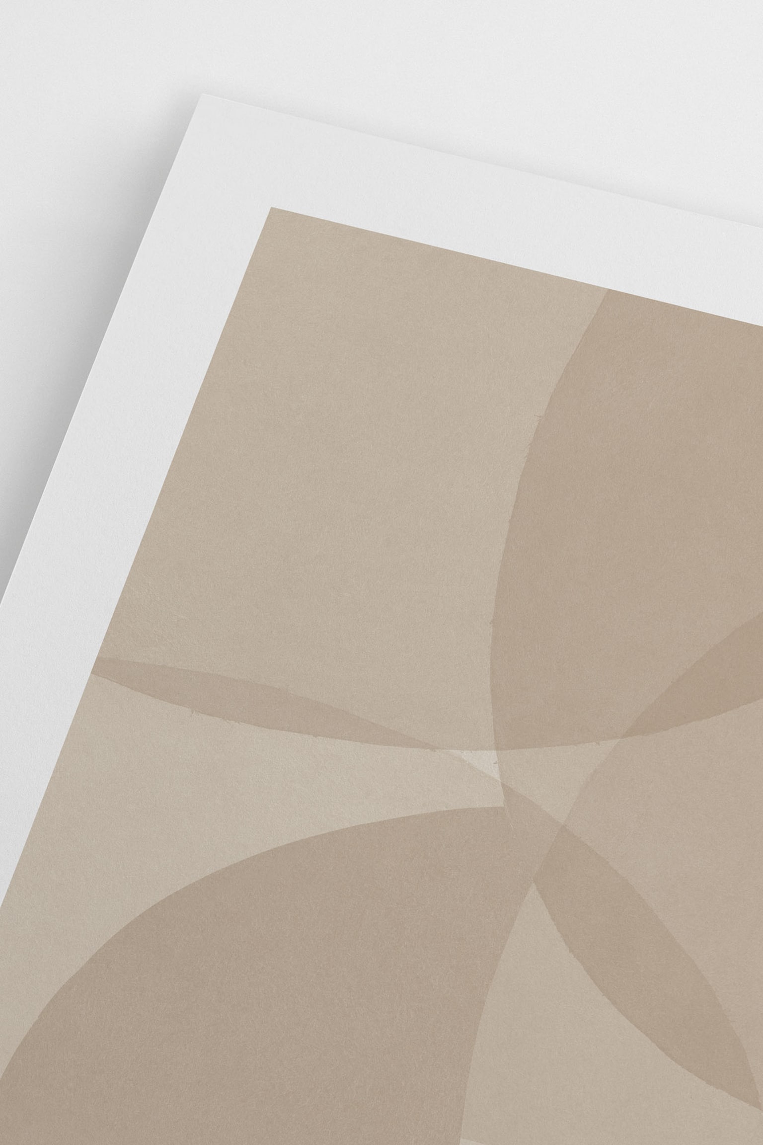 Plakat Abstrakcyjny - Muted Layers/Sculpted - 3