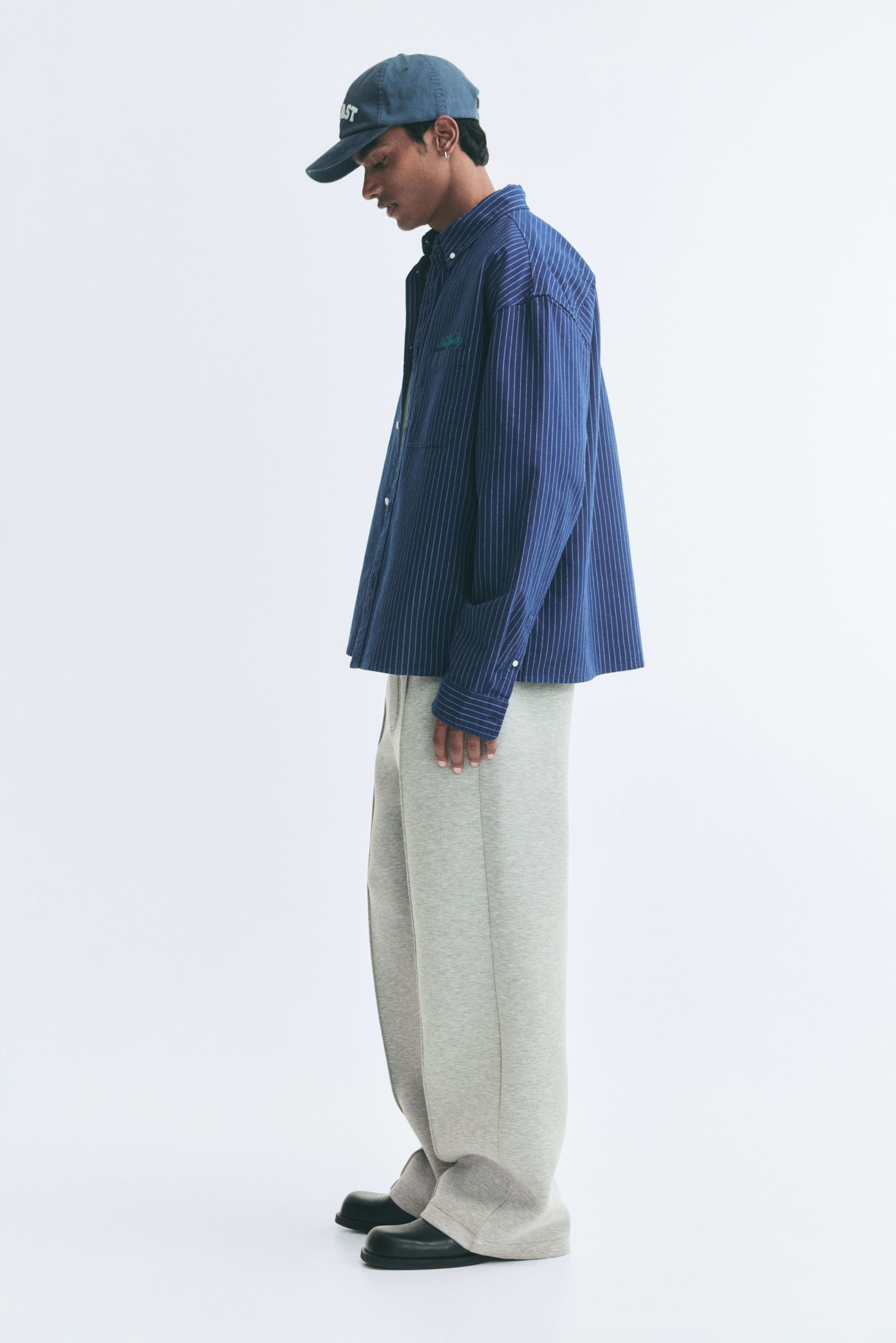 Relaxed-Fit Tailored-Look Joggers