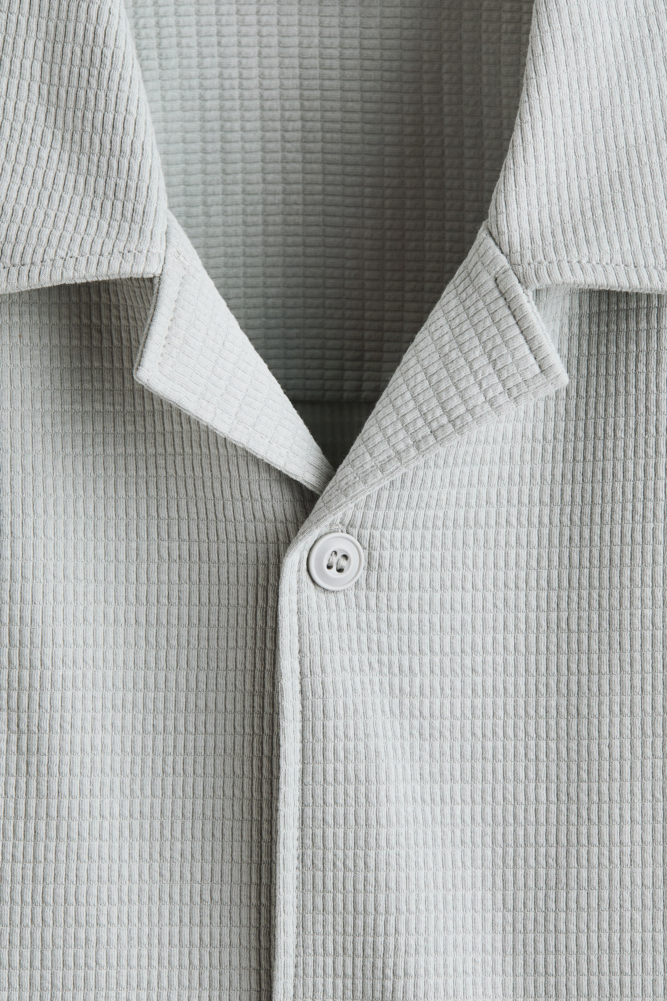 View larger image: Loose-Fit Shirt - Light gray - Men | H&M US 6