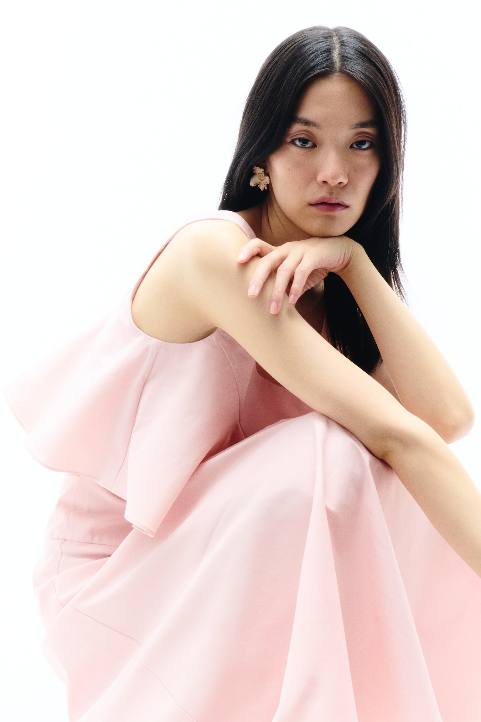 Flared skirt - Light pink - 4