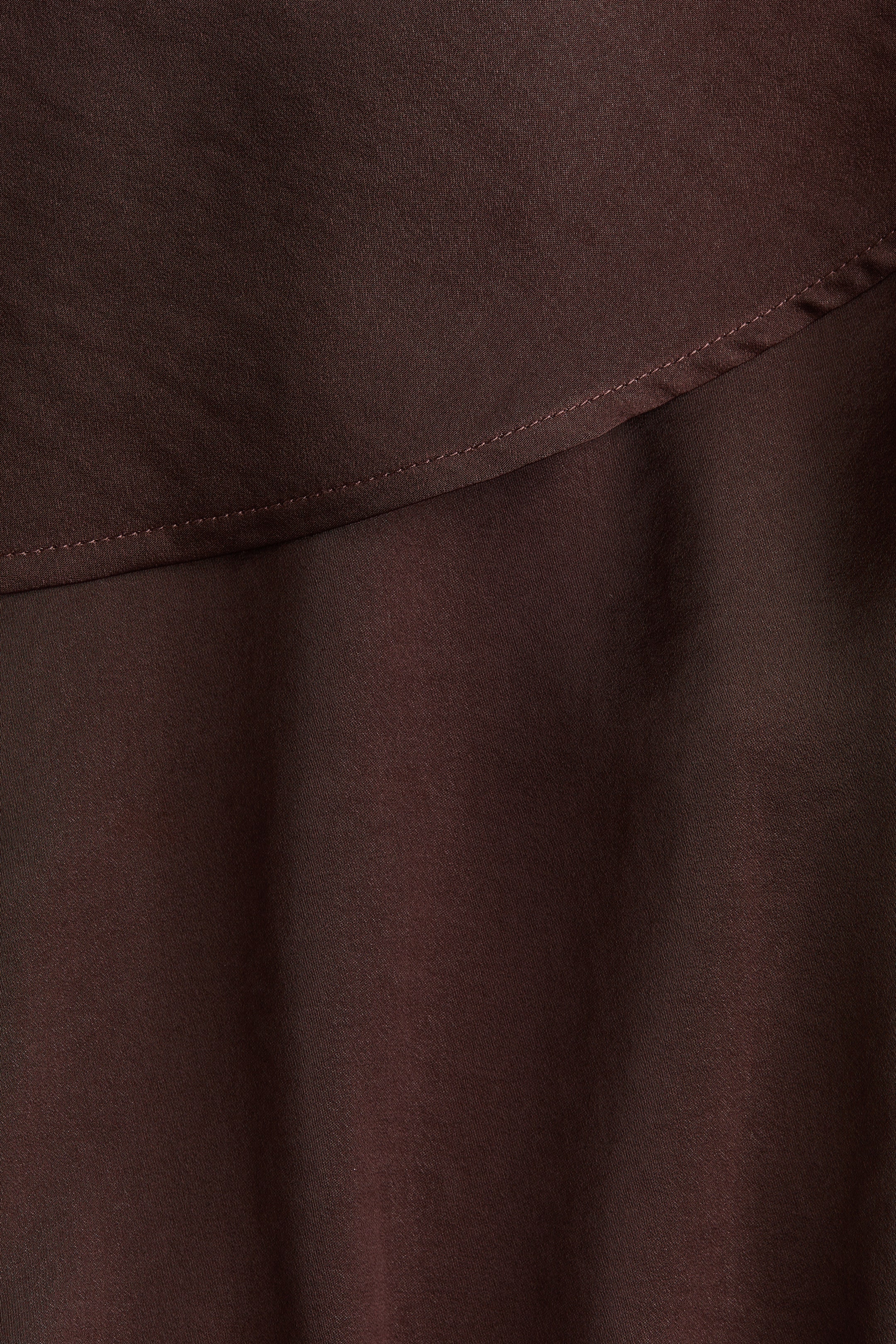 Scarf-Detail Chiffon Pants