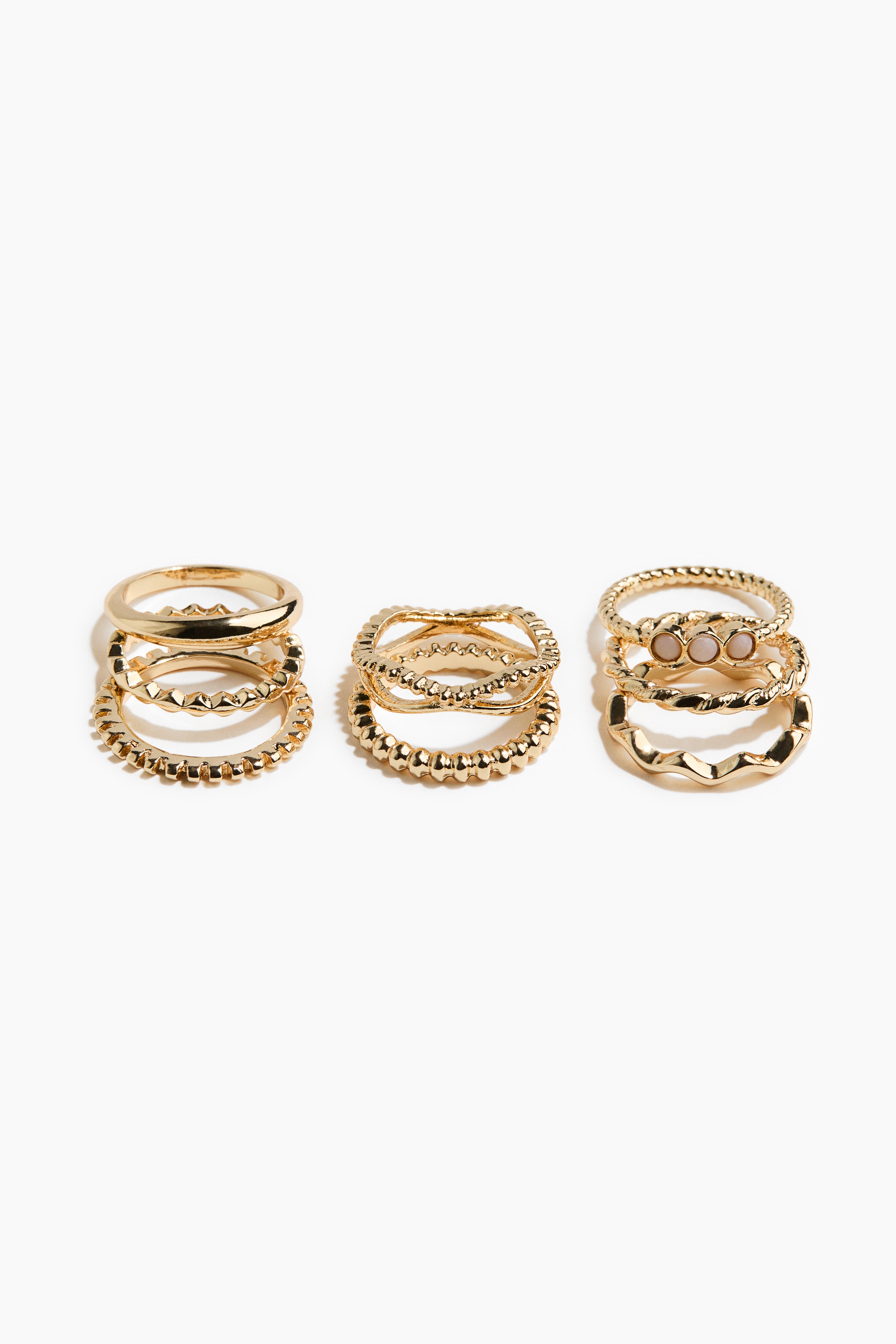 8-Pack Rings from H&M - $8.49