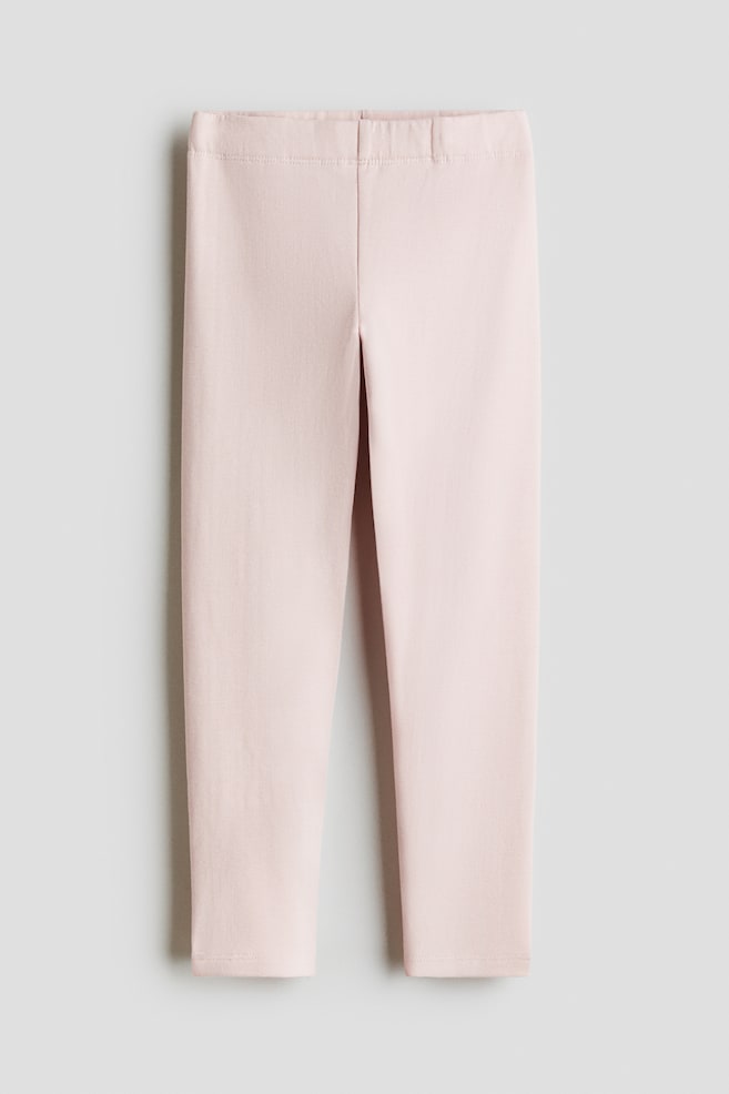 Legging met geruwde binnenkant - Lichtroze/Zwart/Wit/hartjes/Light pink/Hearts/Lila/luipaarddessin/Dusty donkerroze/hartjes - 1