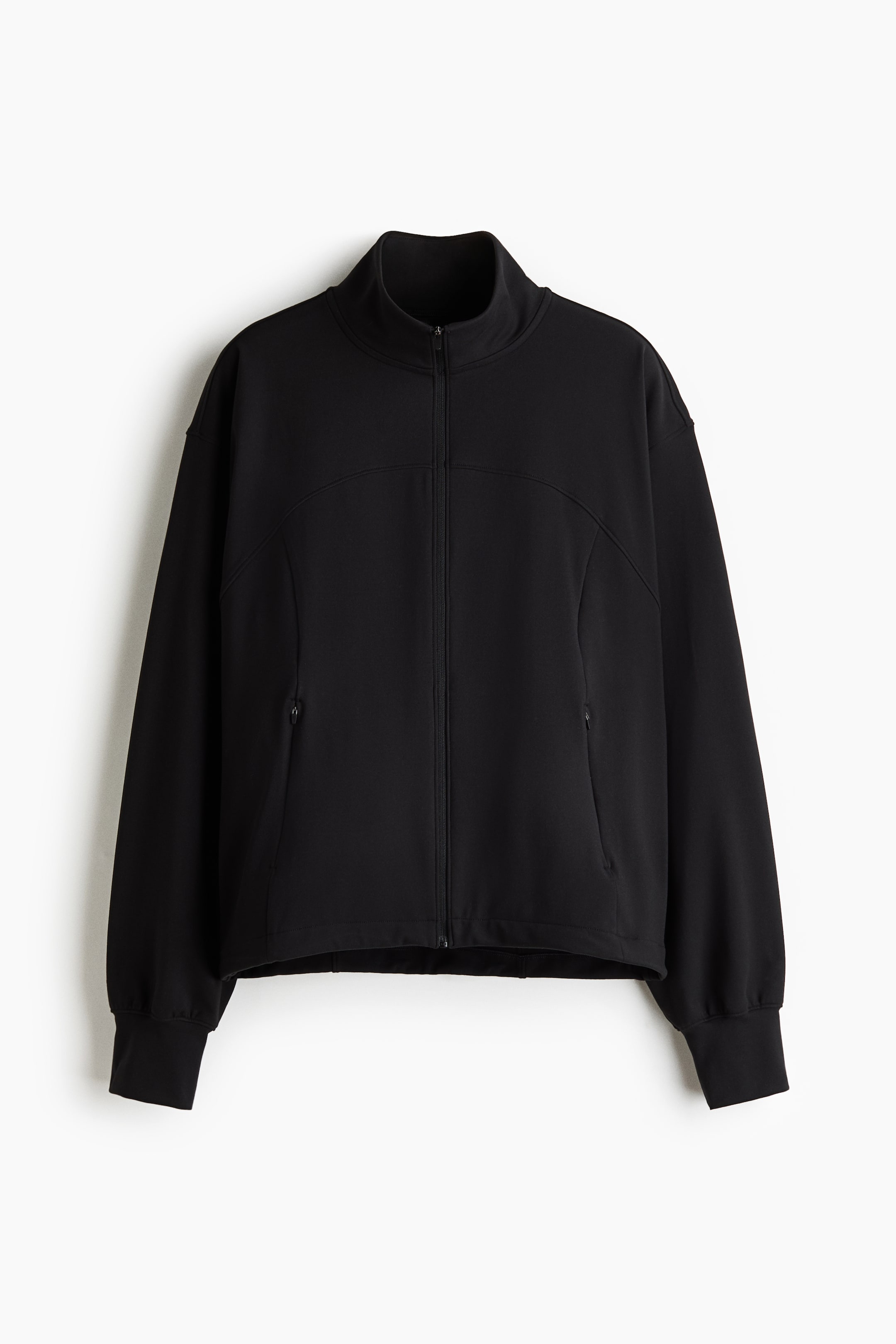 View larger image: Sports jacket with SoftMove™ - Black - Ladies | H&M 1