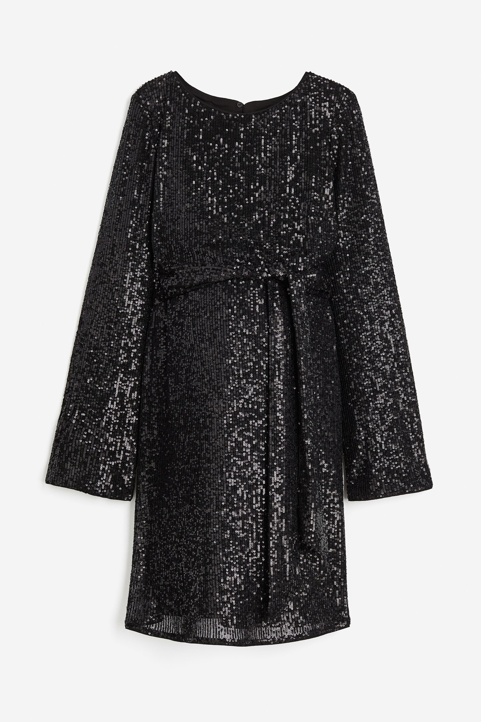 MAMA Sequined dress - Black - 1