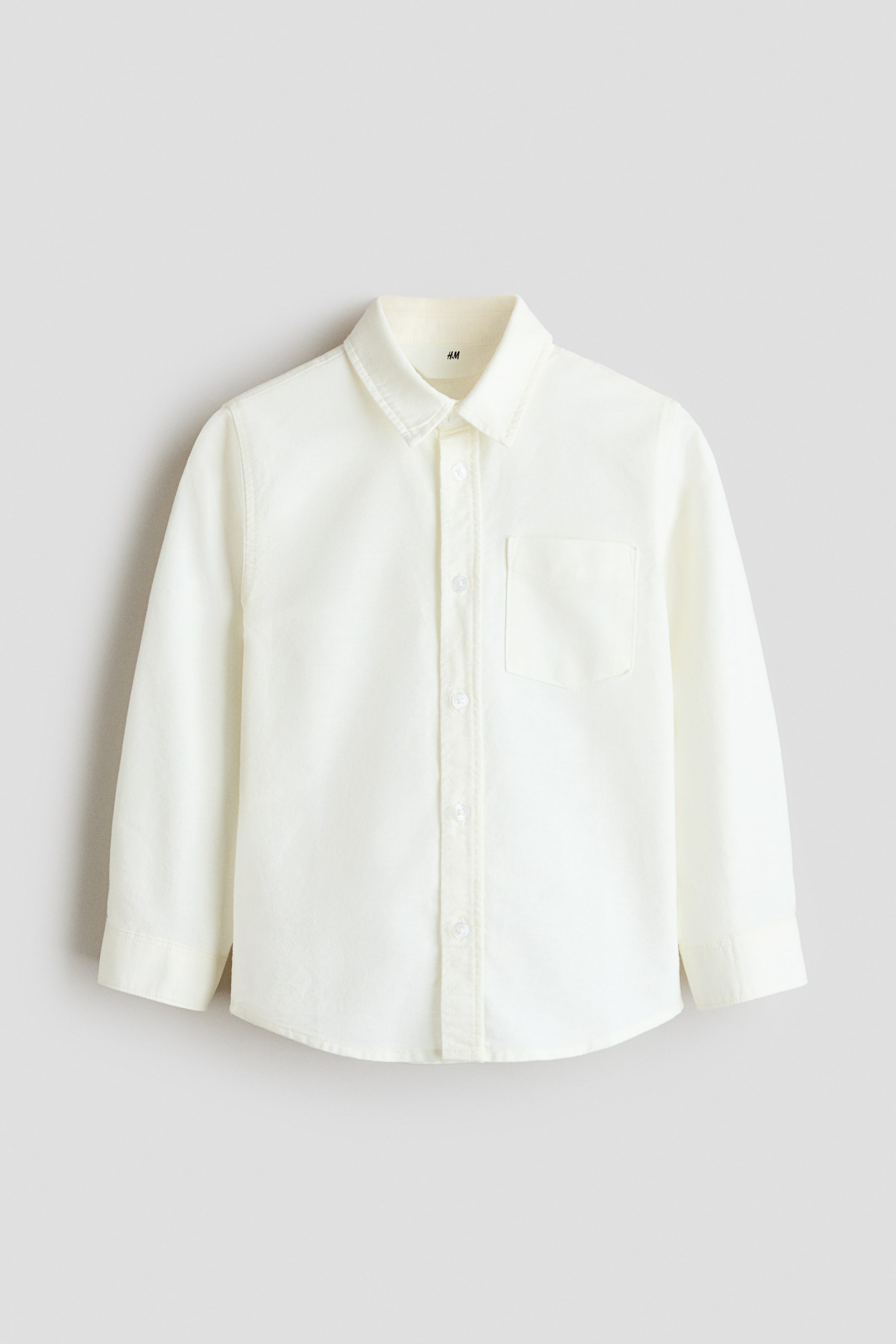 View larger image: Oxford shirt - White - Kids | H&M 1