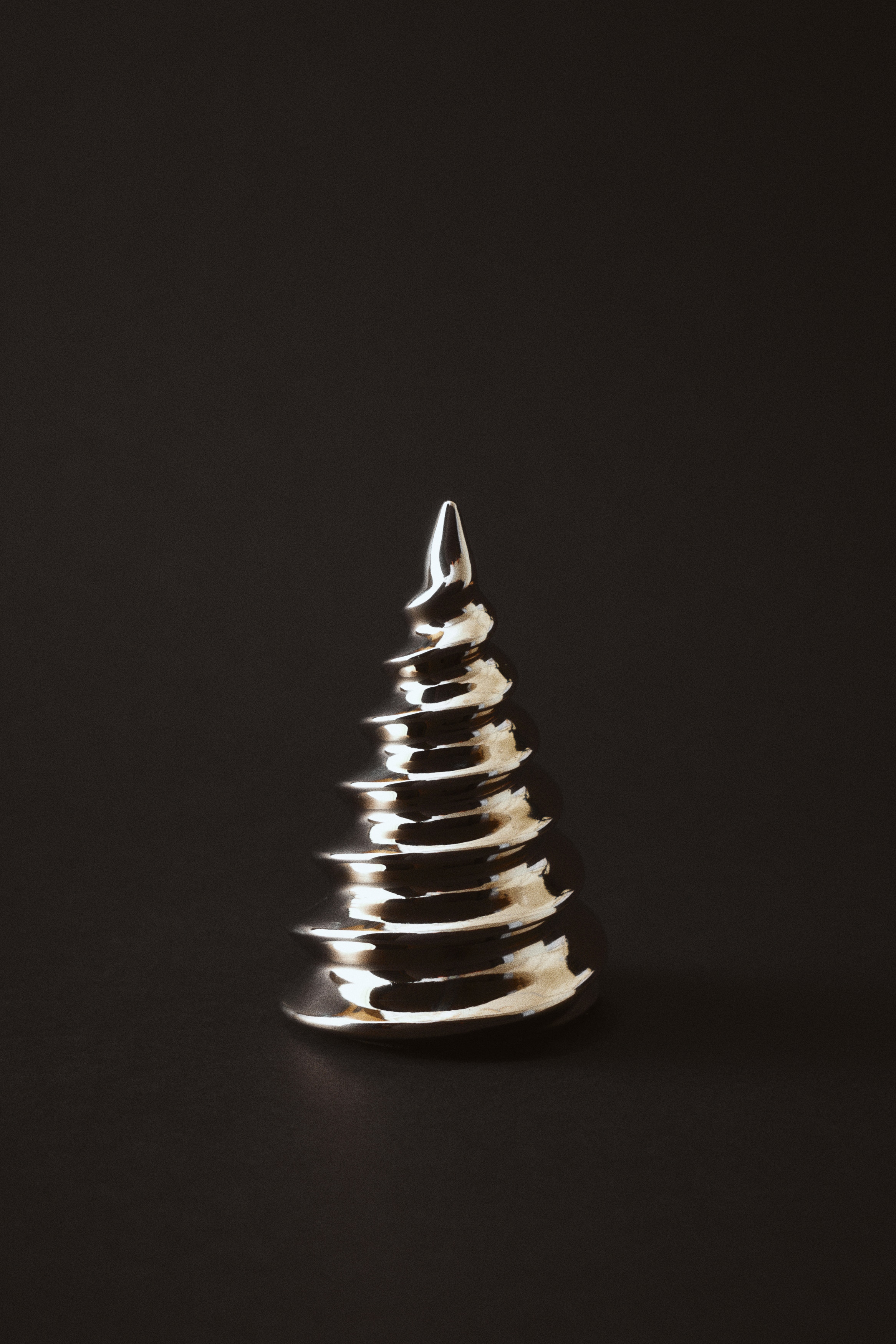 Decorațiune metalică de Crăciun - Argintiu/brad