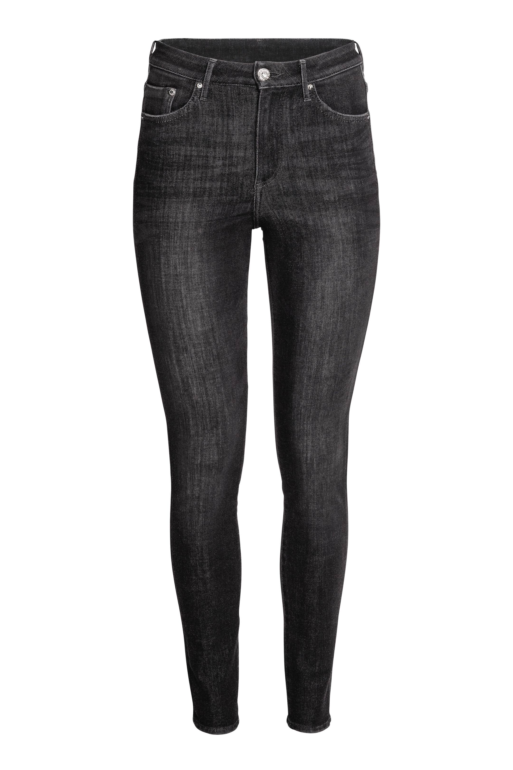 Agrandir l'image: 360 Shaping Skinny High Jeans - Noir washed out - FEMME | H&M FR 1