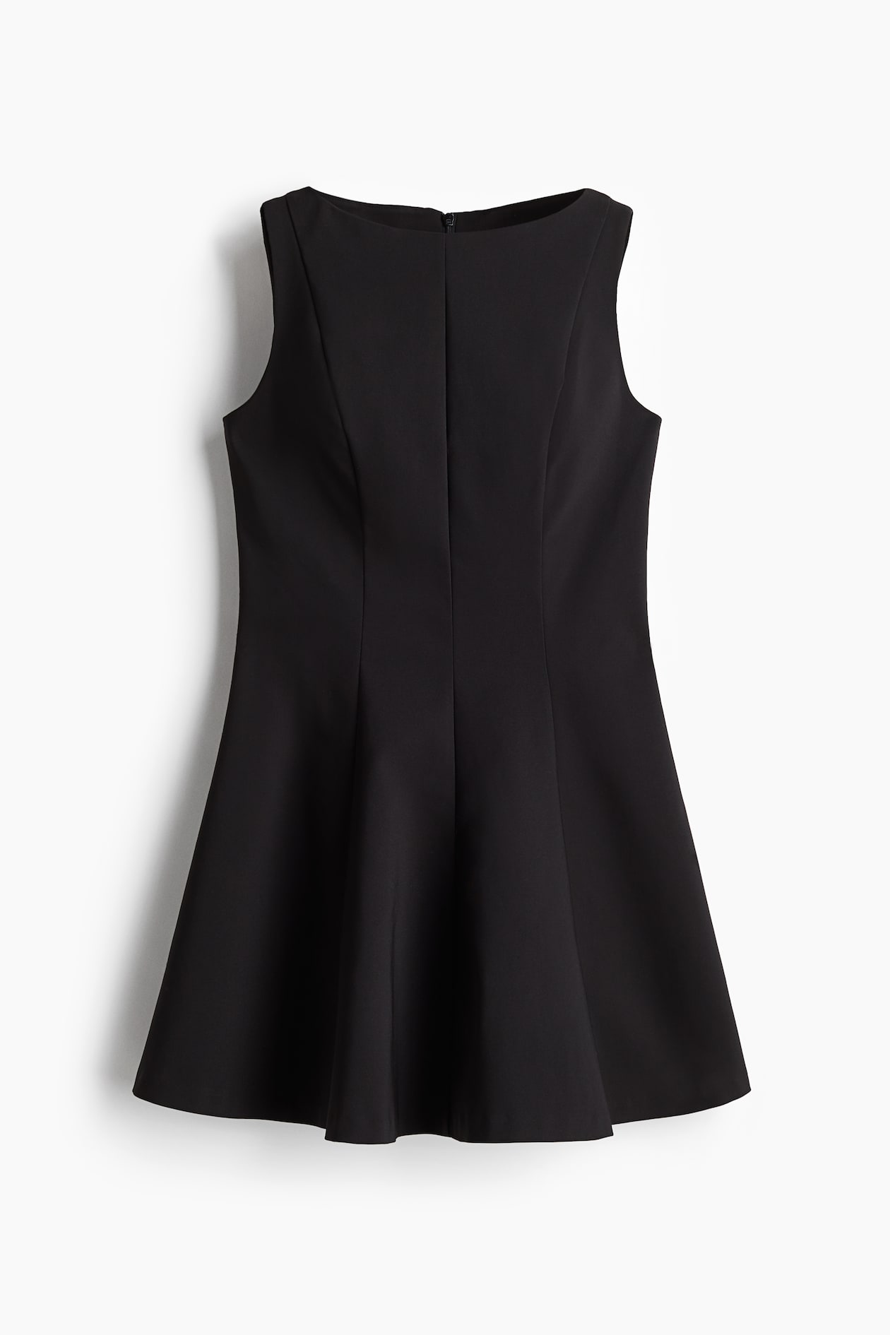 Women's Black Dress with Flared Skirt | H&M US