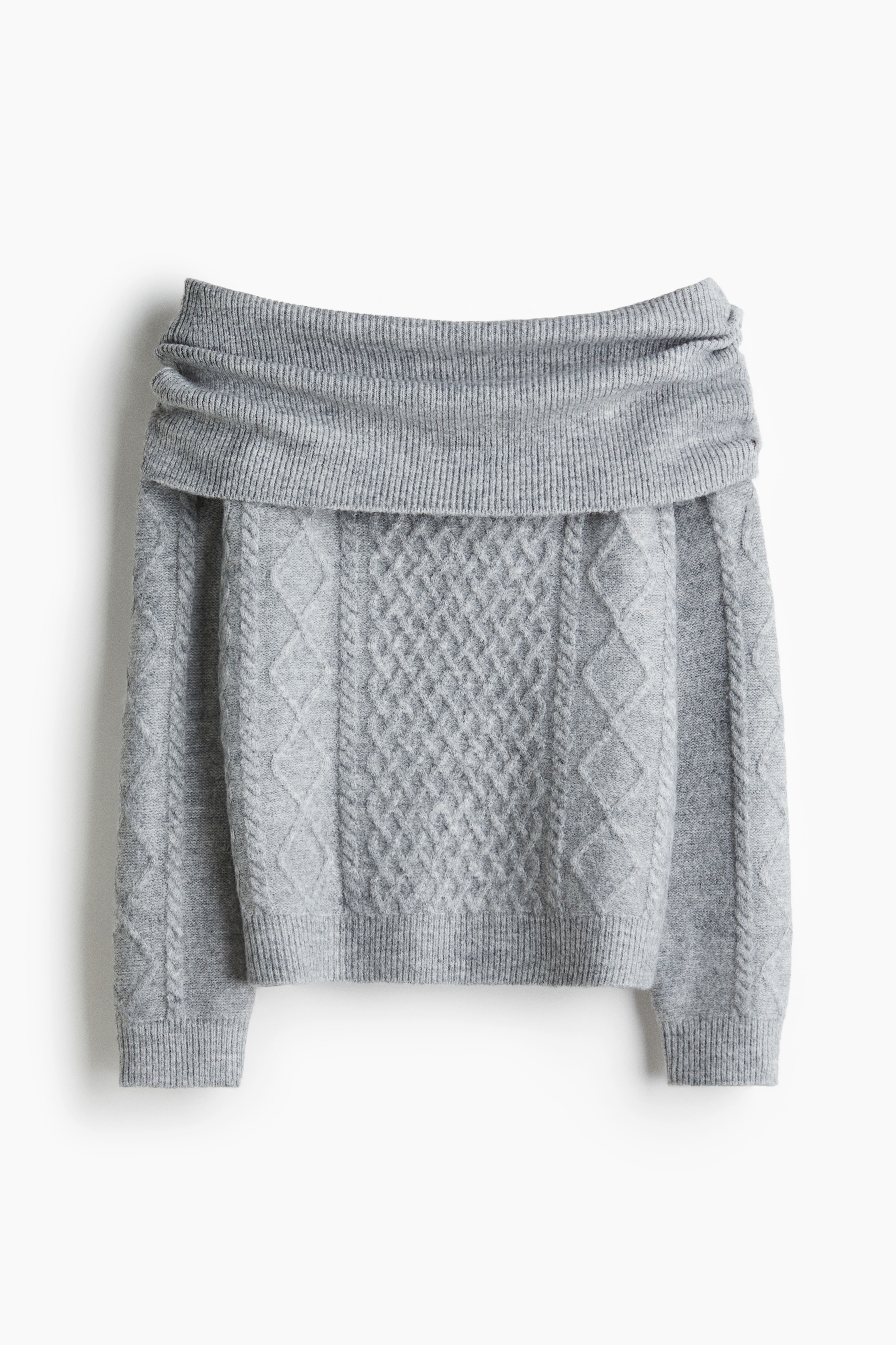 Off-the-Shoulder Sweater