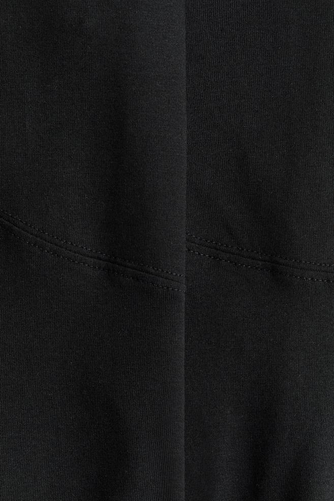 MAMA 2-pack jersey leggings - Black/Dark grey/Black - 6
