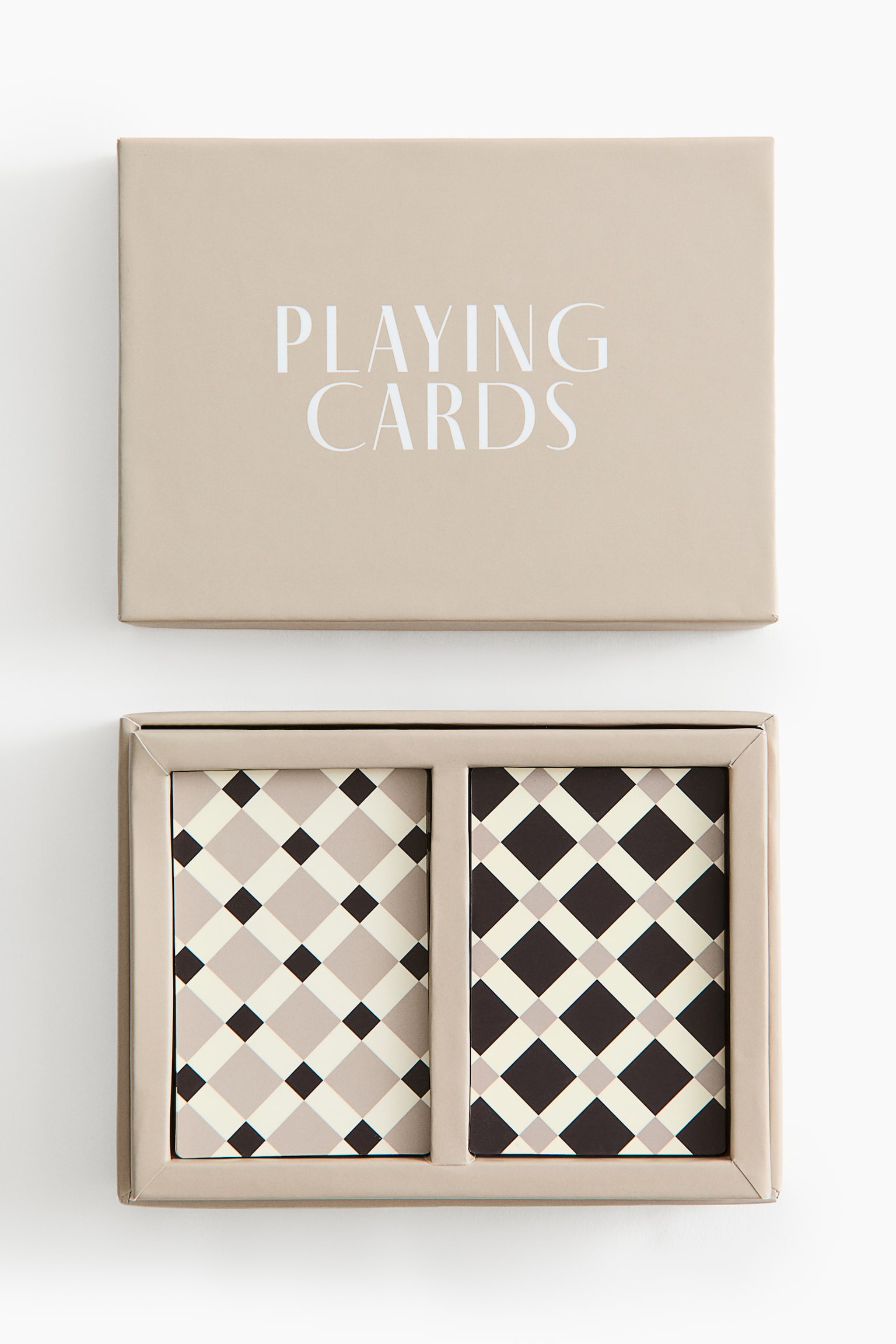 2-pack playing cards - Beige/Blue - 3