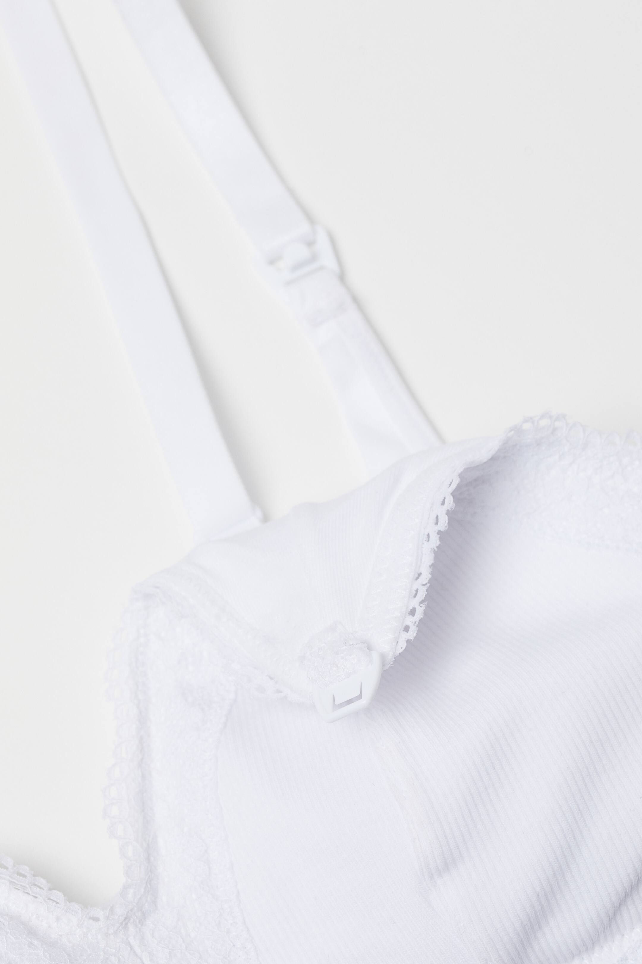 Zobacz większy obraz: MAMA Biustonosz dla karmiącej - Biały - ONA | H&M PL 4