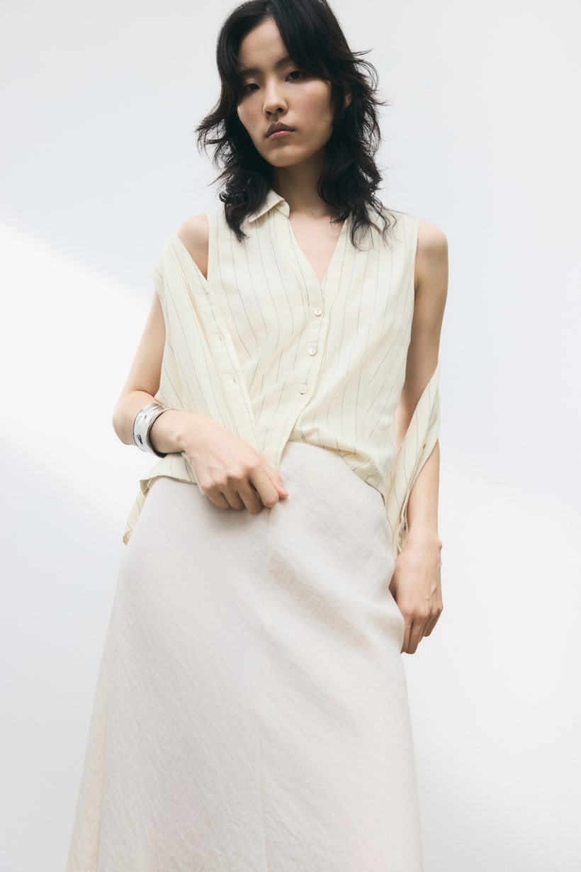 Camicie, Blusa e Casacca in lino da Donna H&M IT