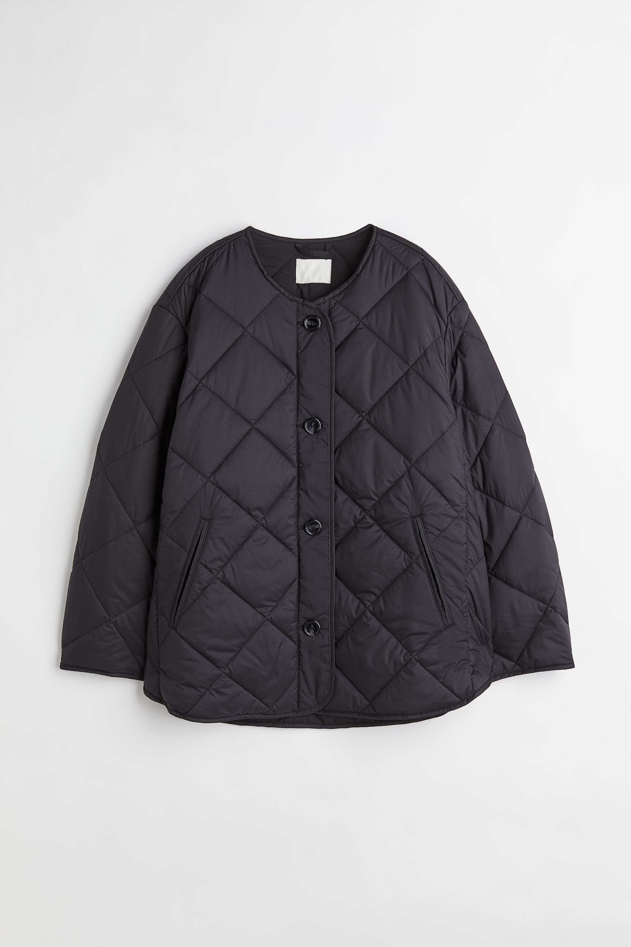 Quilted Jacket - Black - Ladies | H&M US